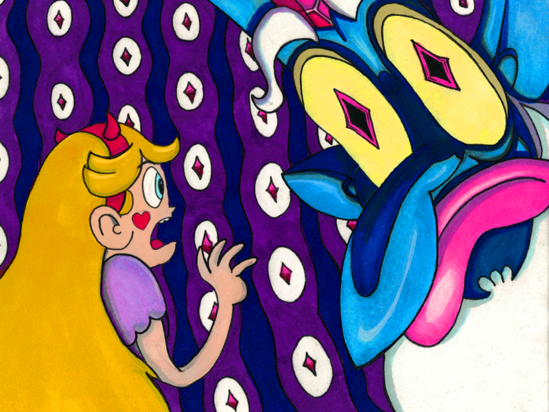 Star Inside Glossaryck's Eye