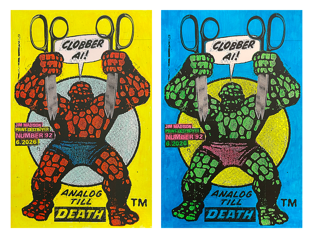 My 2 Color Variations OG/THING, and HULK/THING