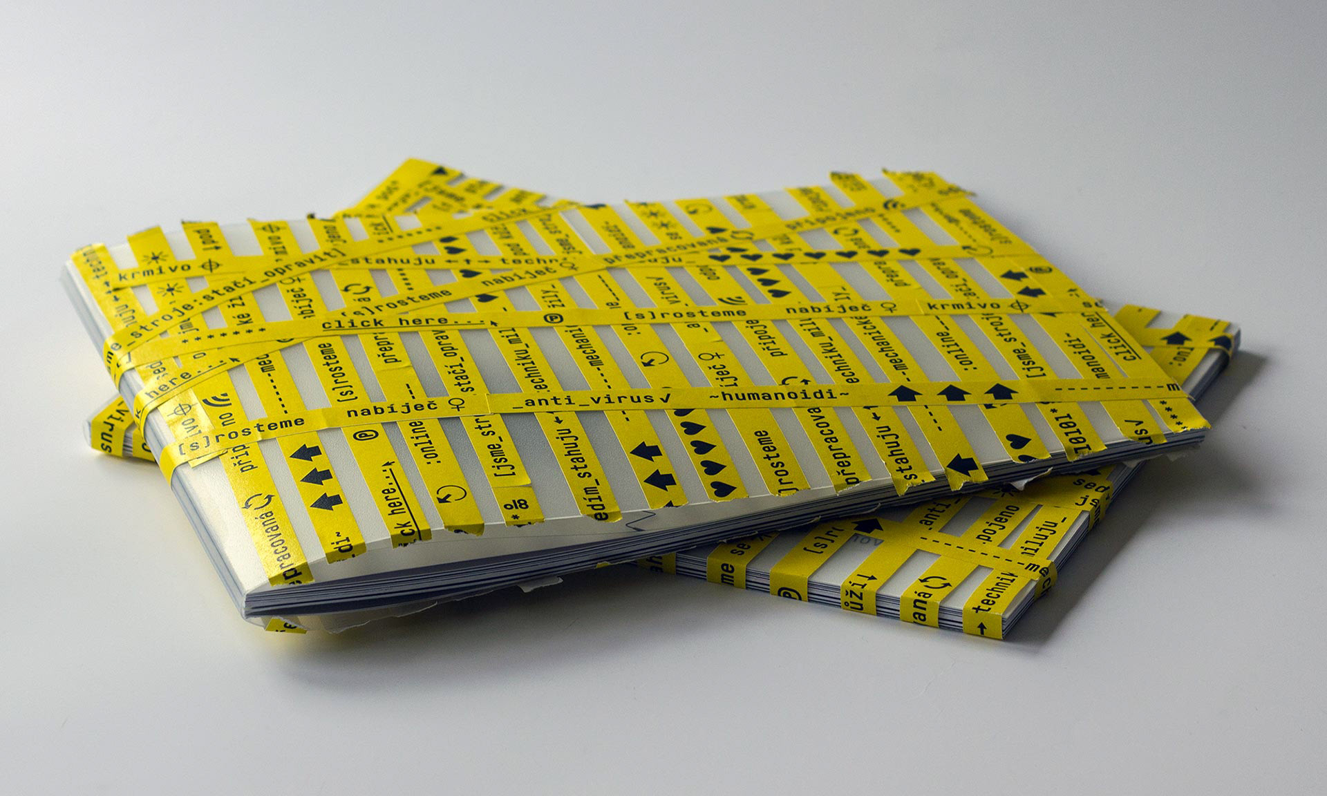 Katalog k výstavě vlastních prací Srůst