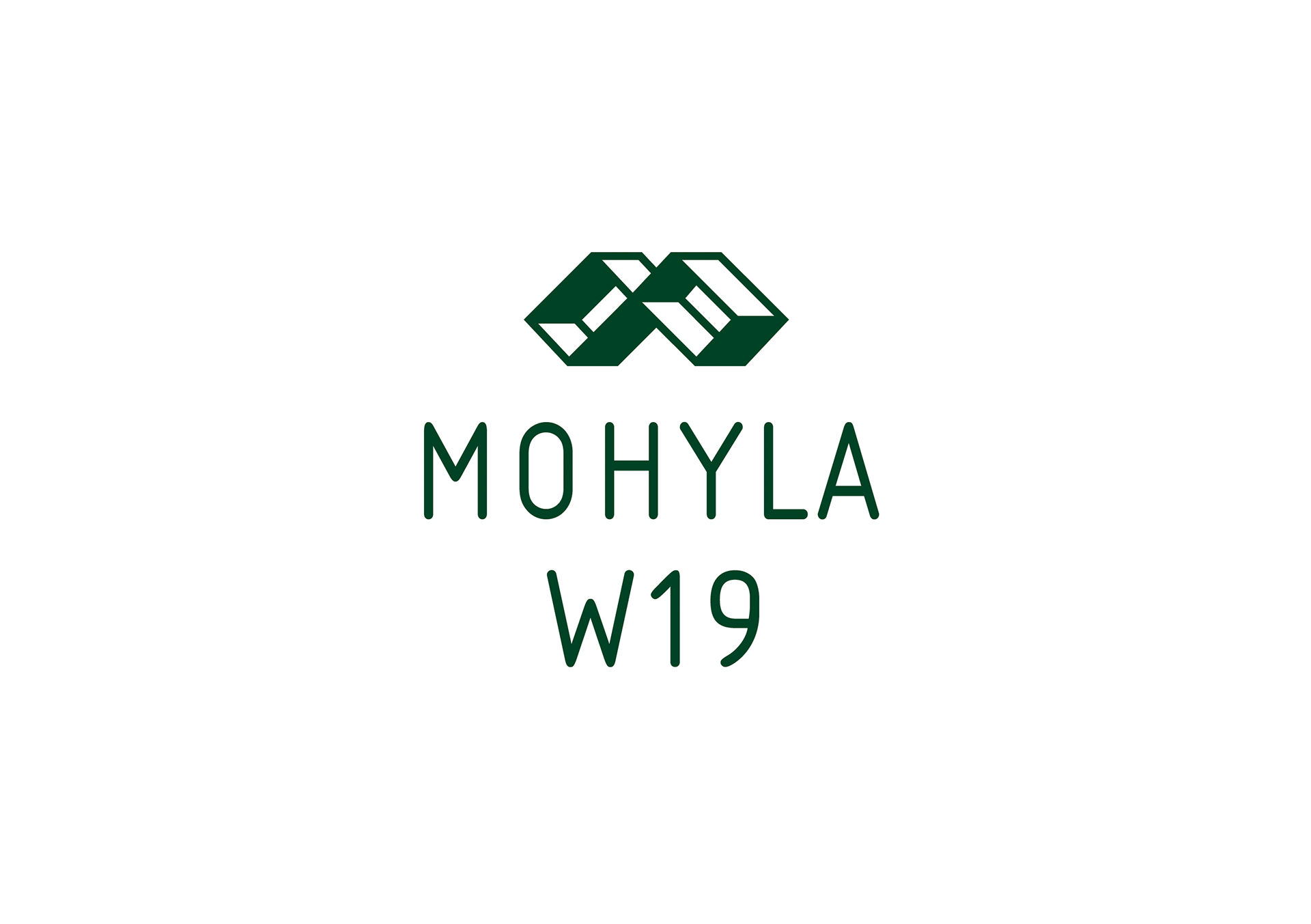 Značka pro vilu Wellnerova + logo Mohyla