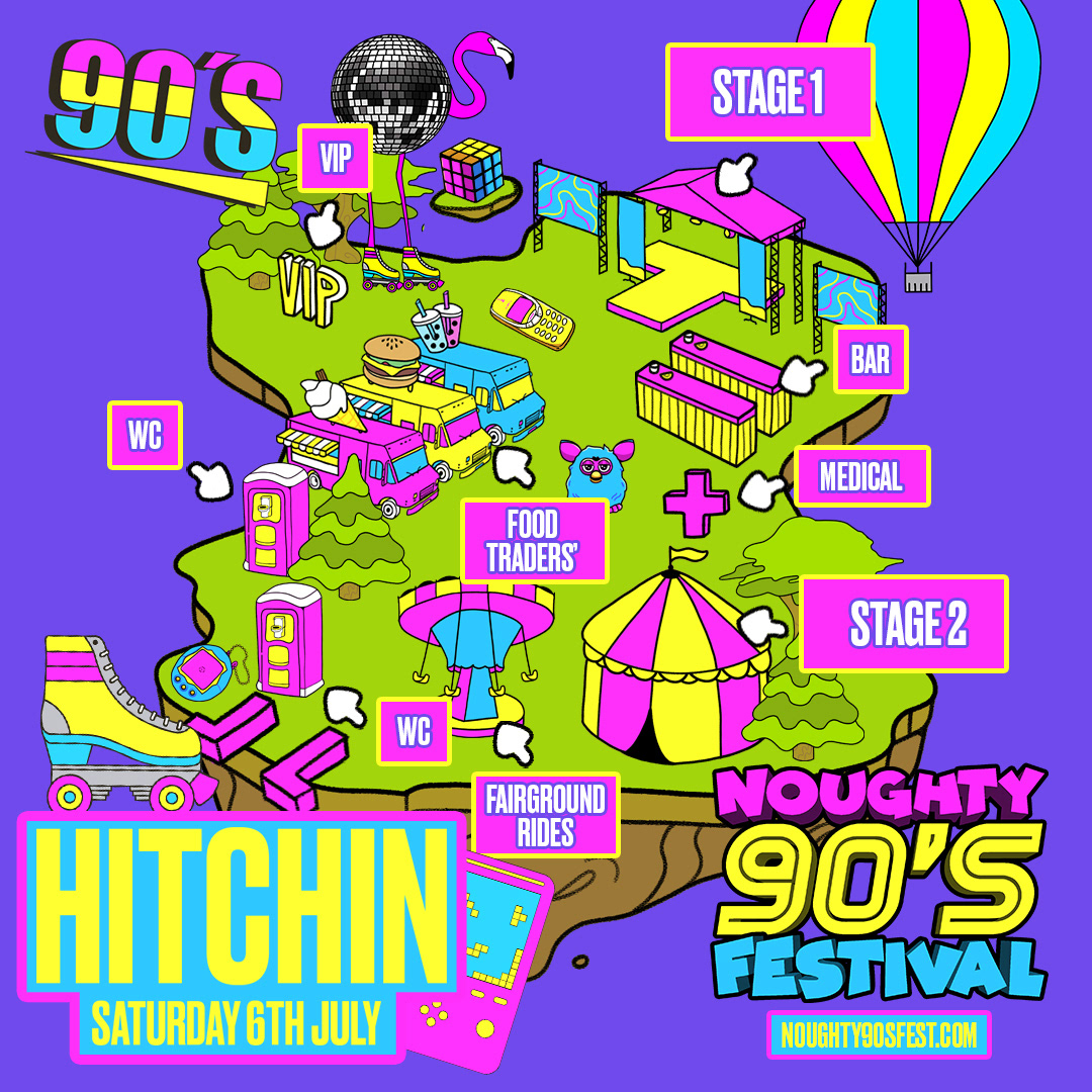 Hitchin 2024 Site Map