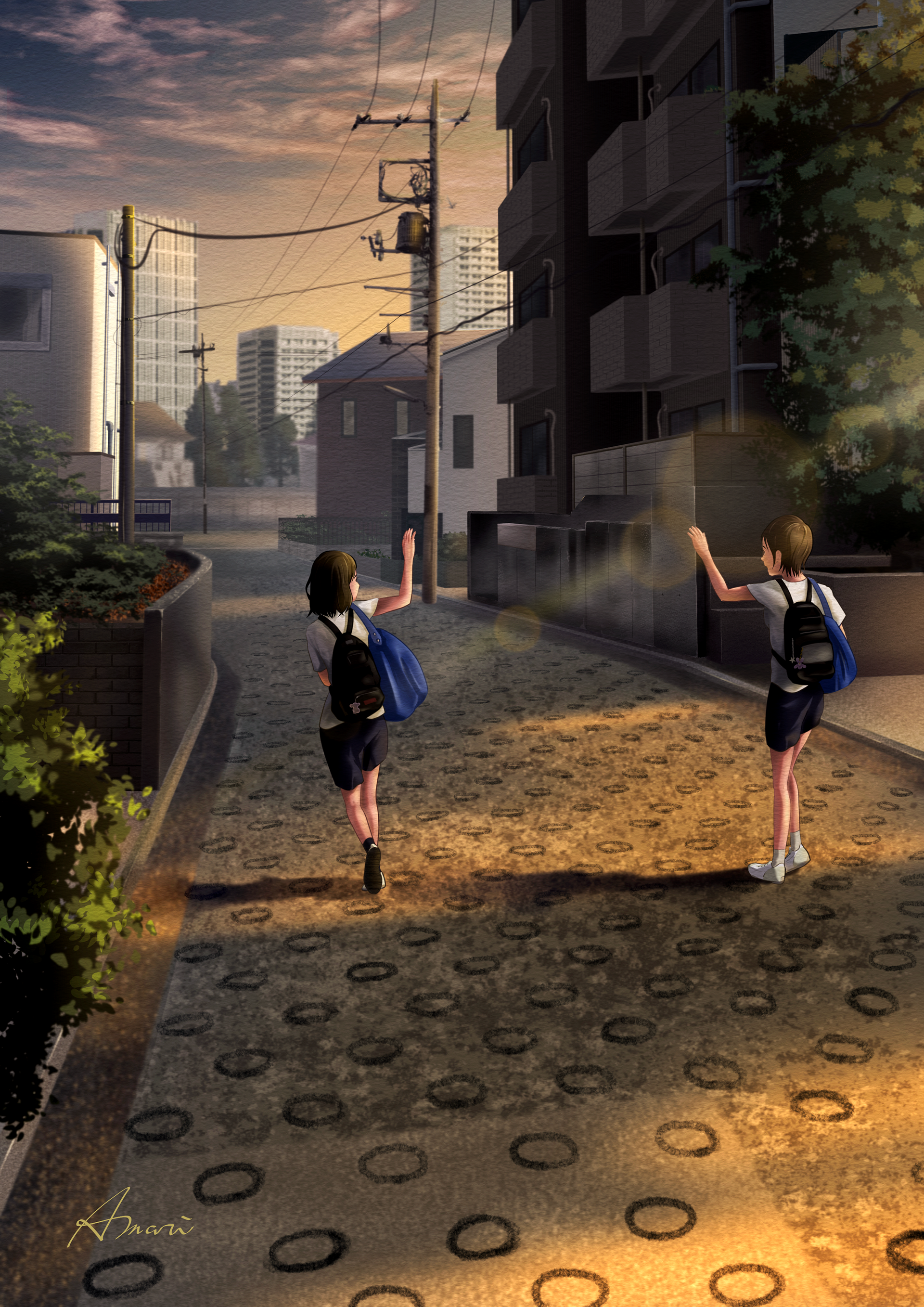 部活帰り