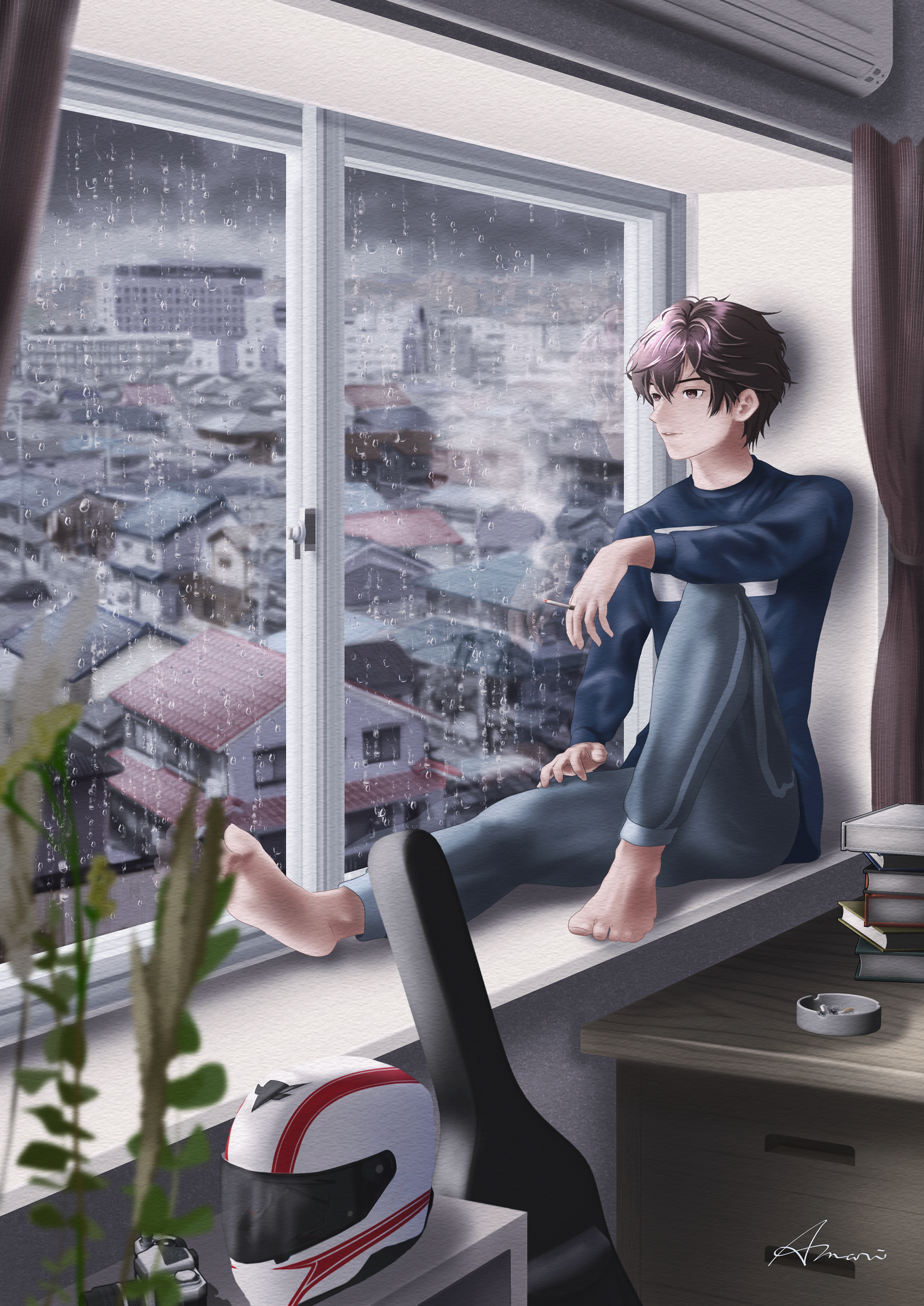 雨の日