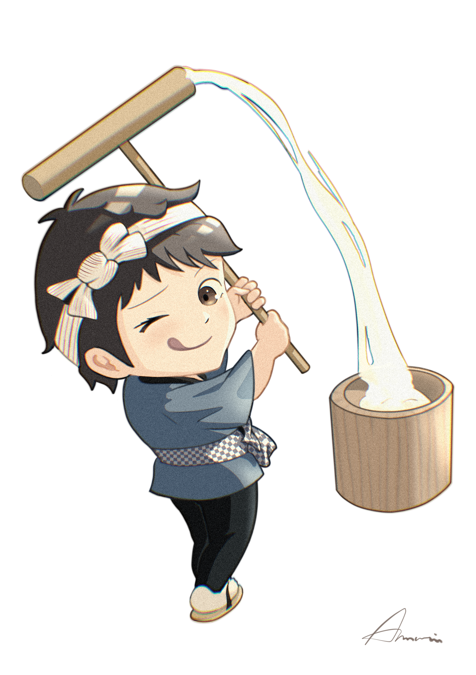 餅つき太郎