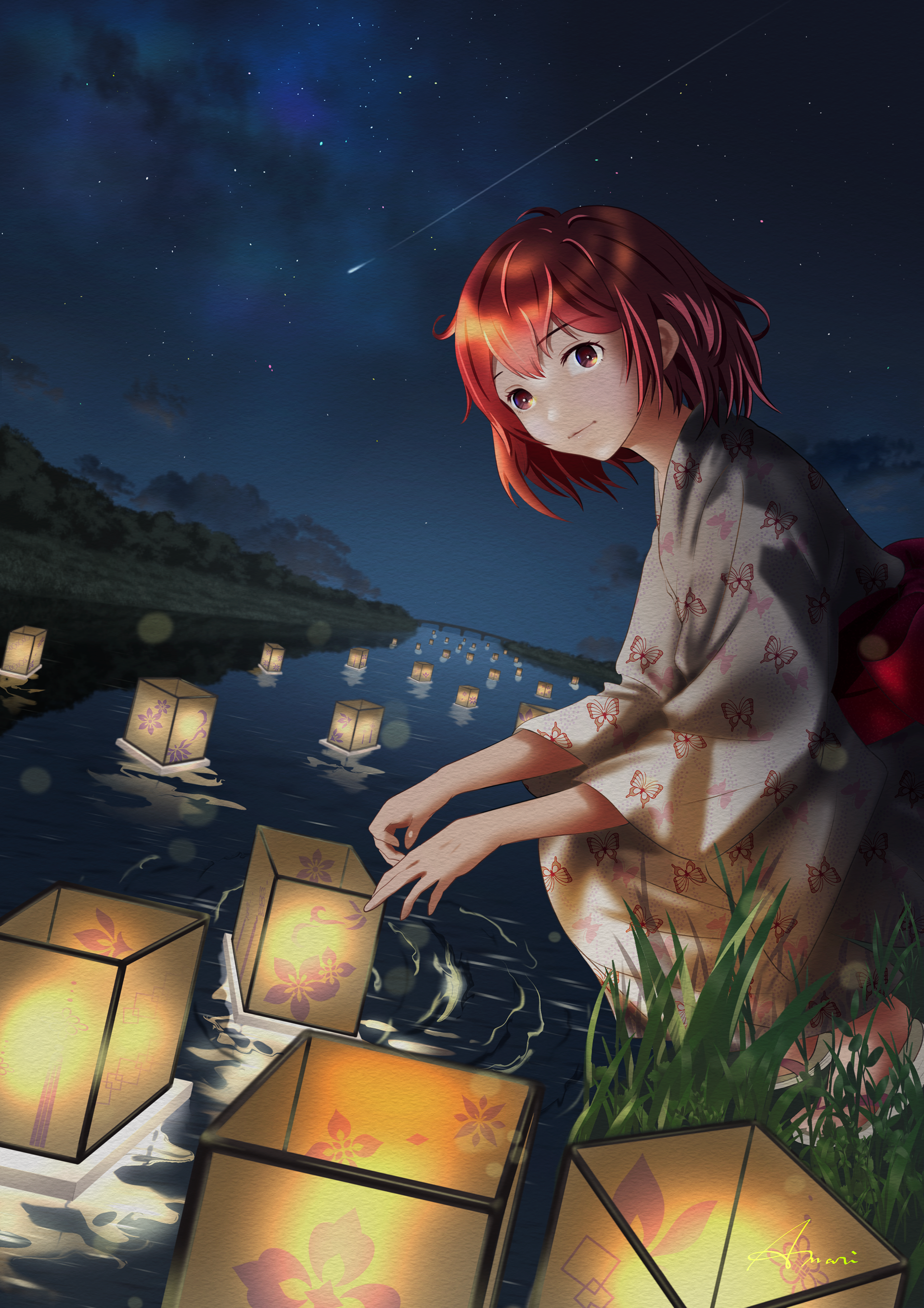 灯籠流し