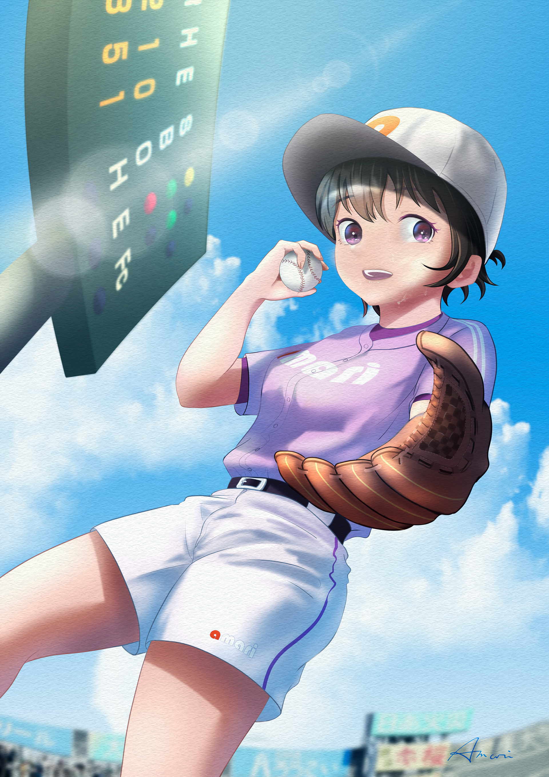 野球少女の夏