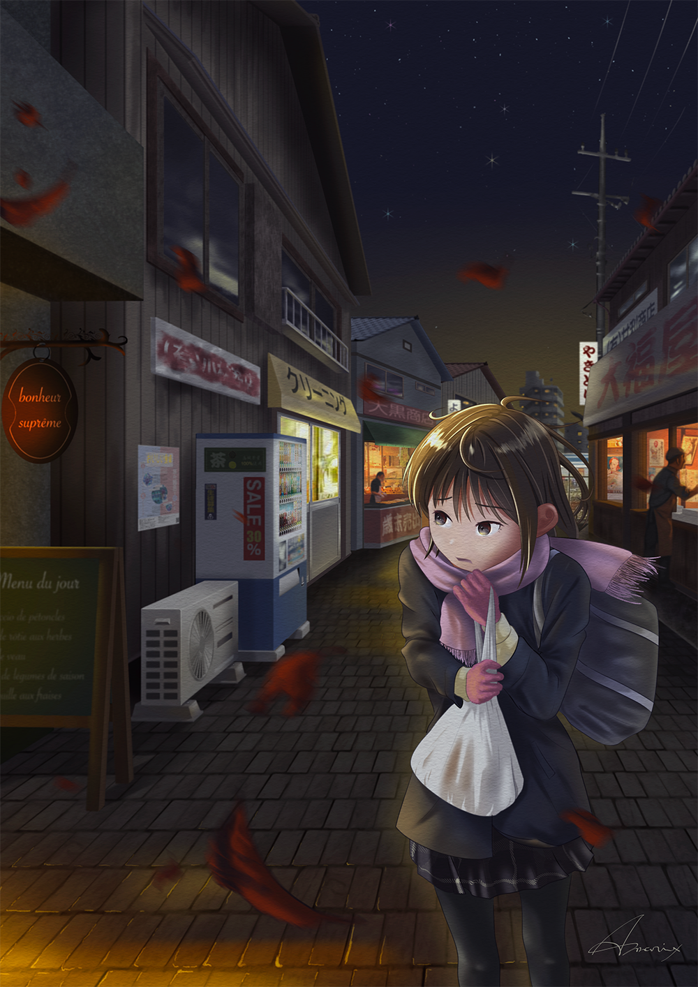 木枯らしの夜