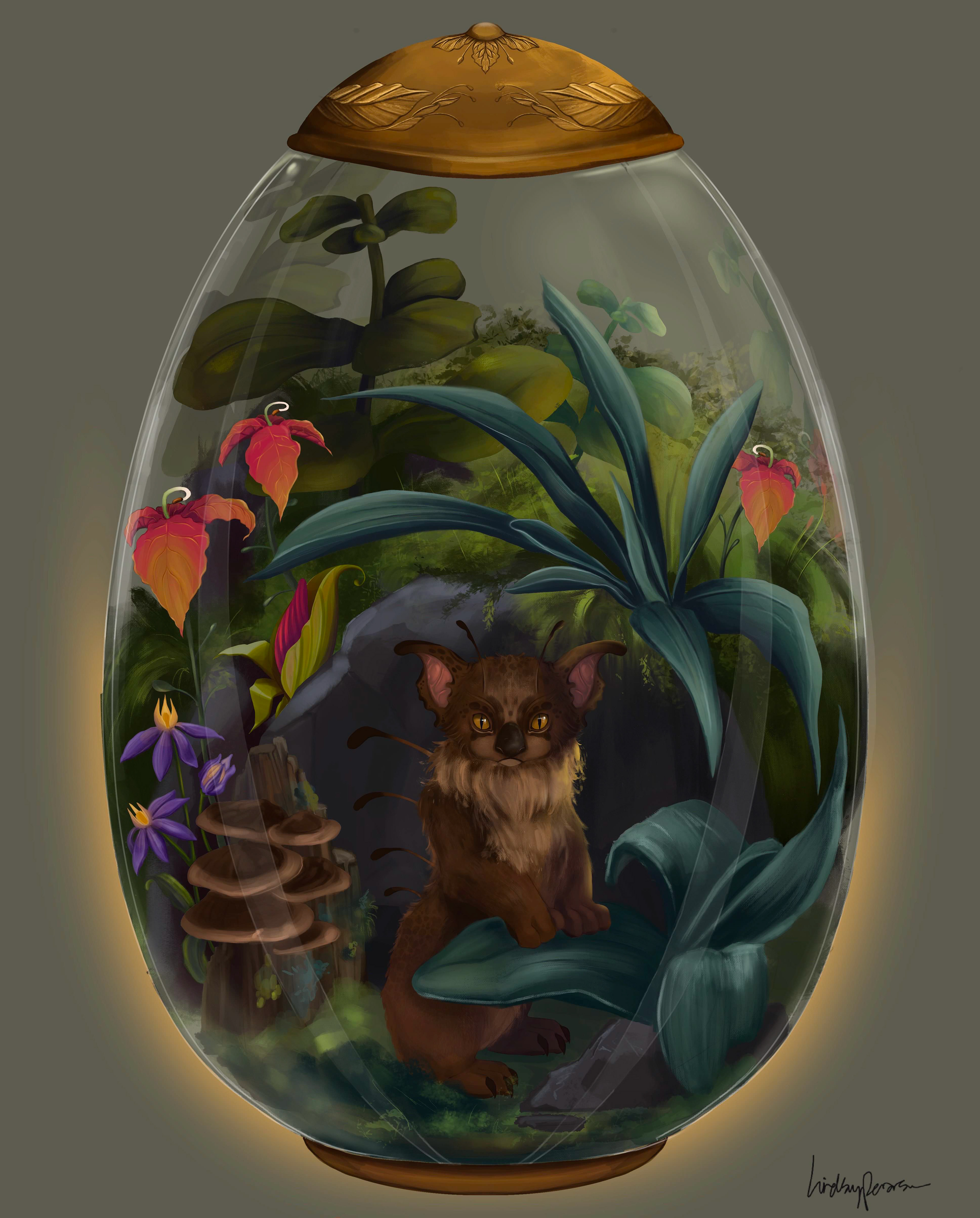 "Space" Capsule 2: Jungle Creature