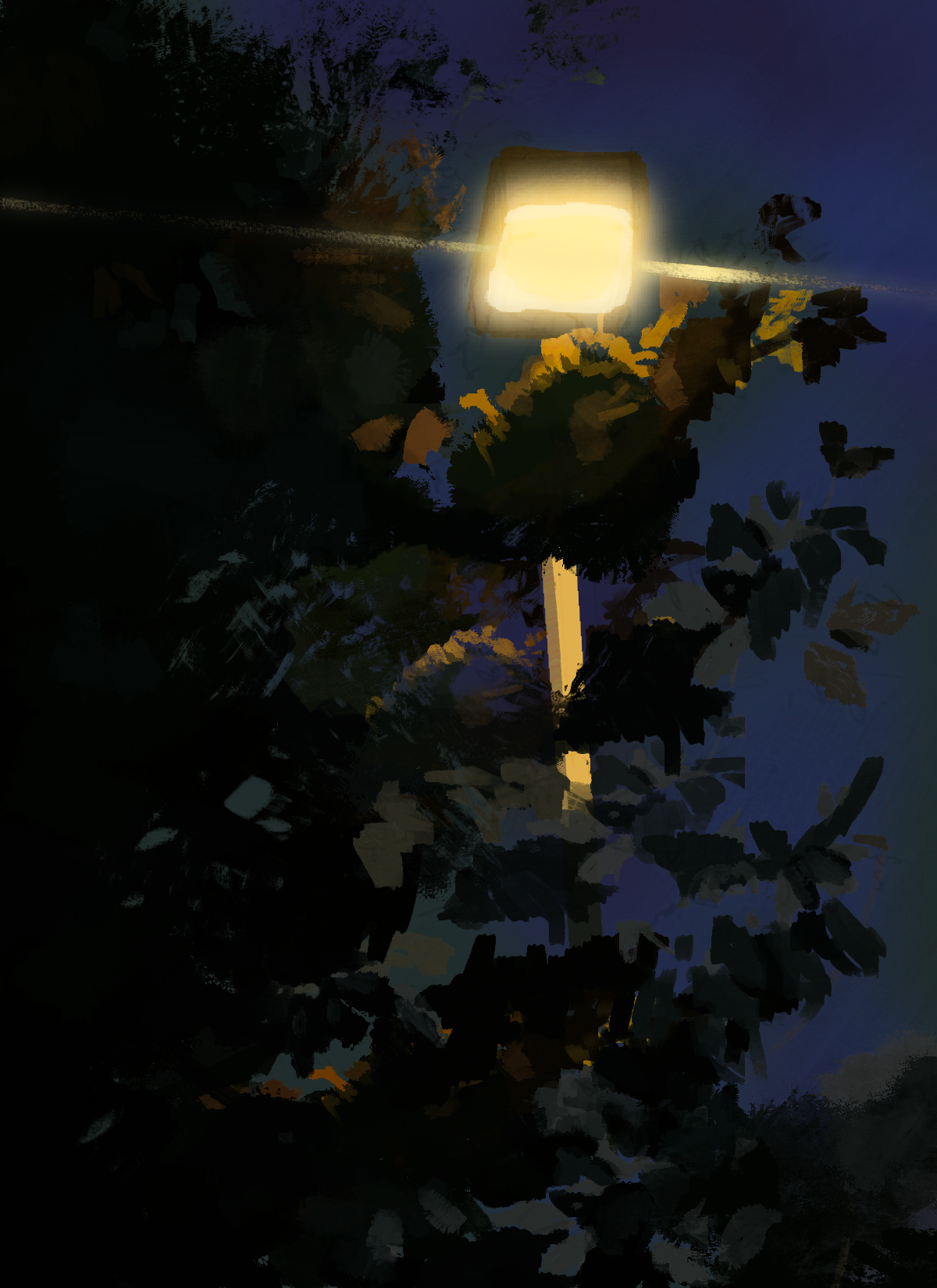 Speed paint sketch study:Light