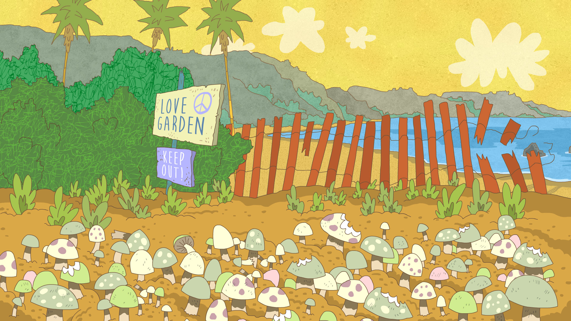 Chuck Deuce (Pilot).  Background design/paint. Adult Swim
