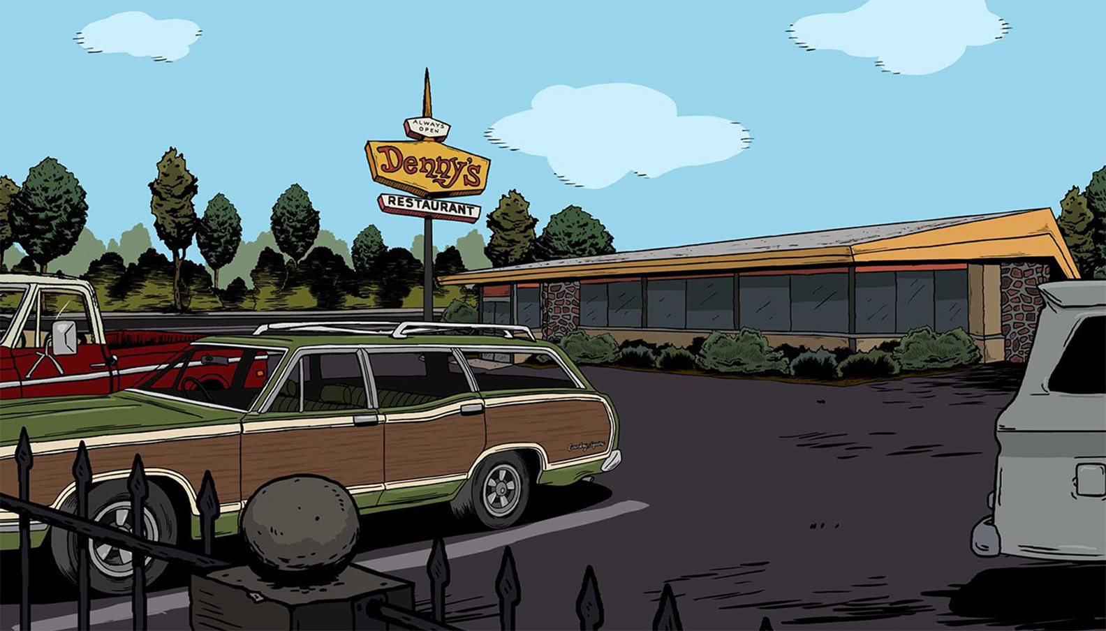 Mike Judge Presents: Tales from the Tour Bus.  Background design/paint. Cinemax