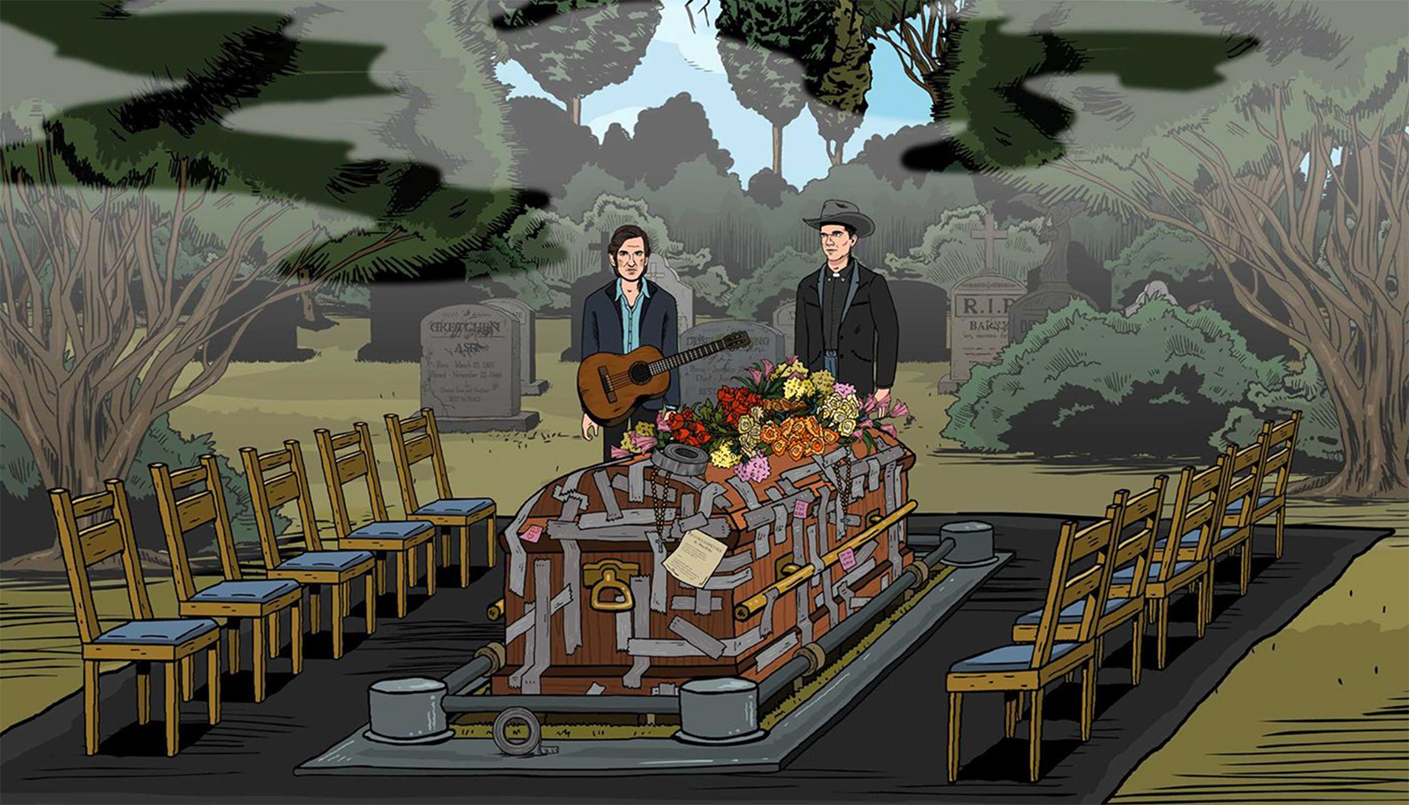 Mike Judge Presents: Tales from the Tour Bus.  Background design/paint.  Cinemax