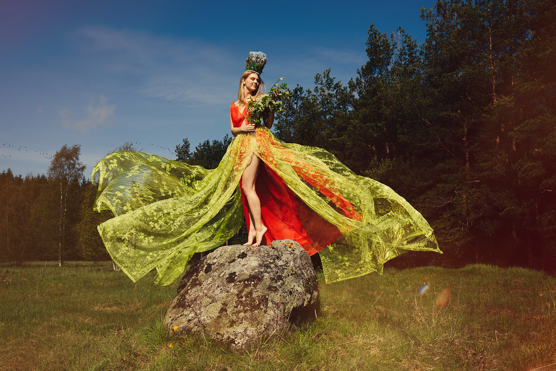 Handmade dress: Elimel Art