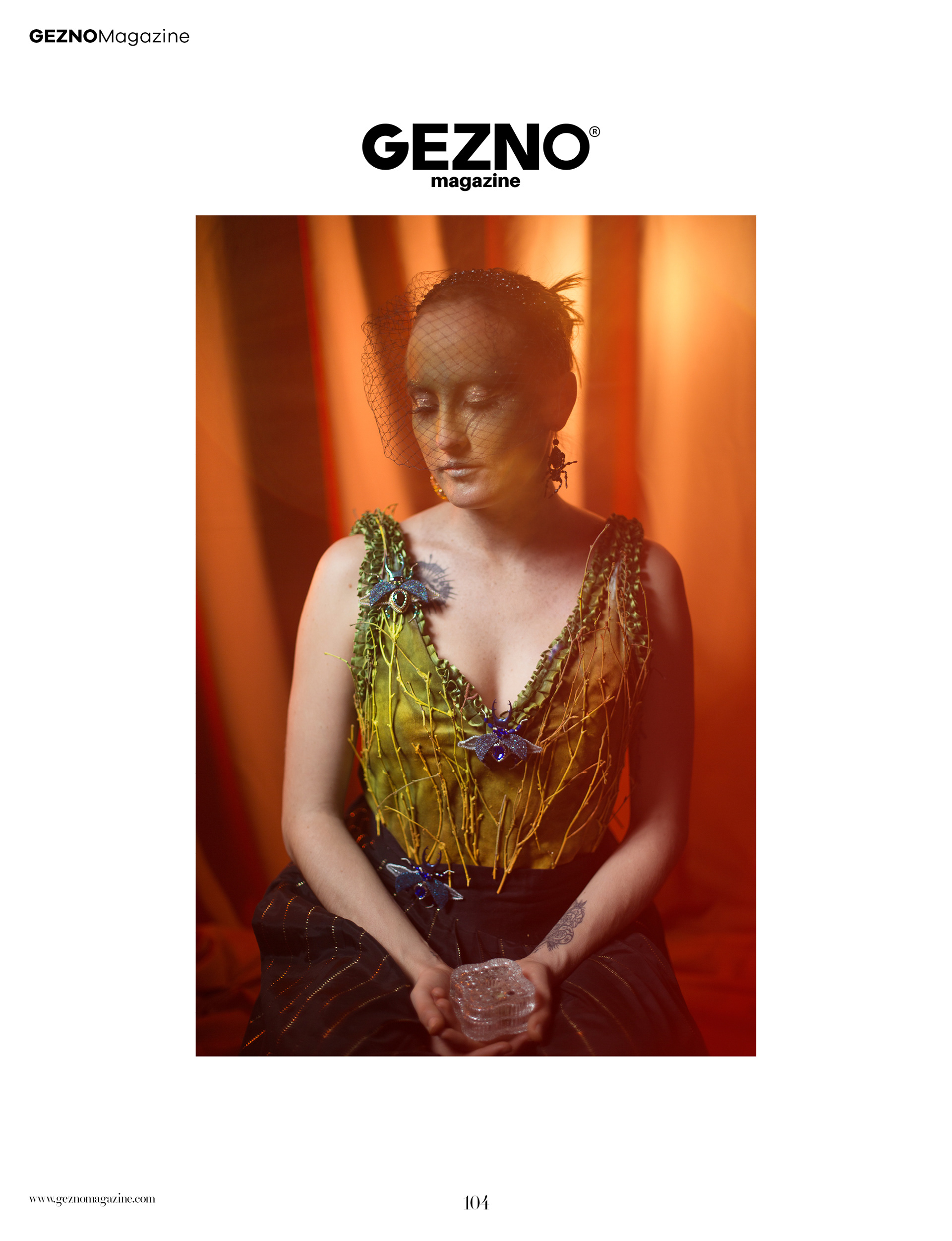 Dress/Headpeace/Photo/Concept: Elimel Art, Jewelry: Marika Pavluss