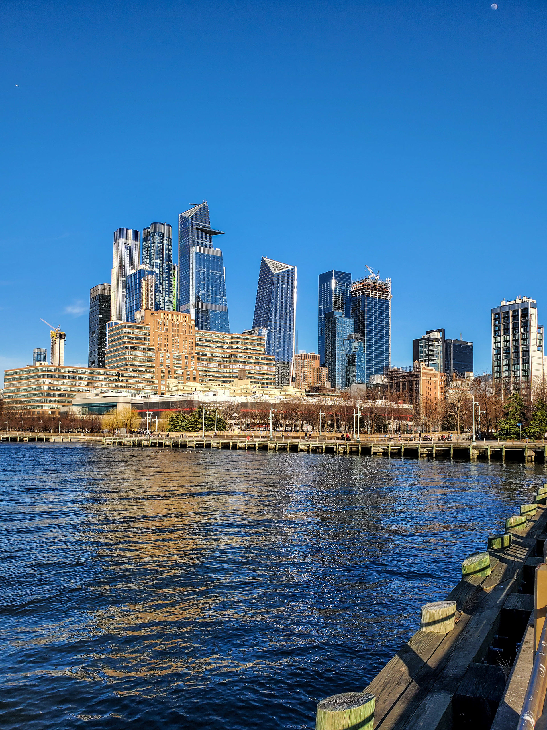 Hudson Yards from Pier 62