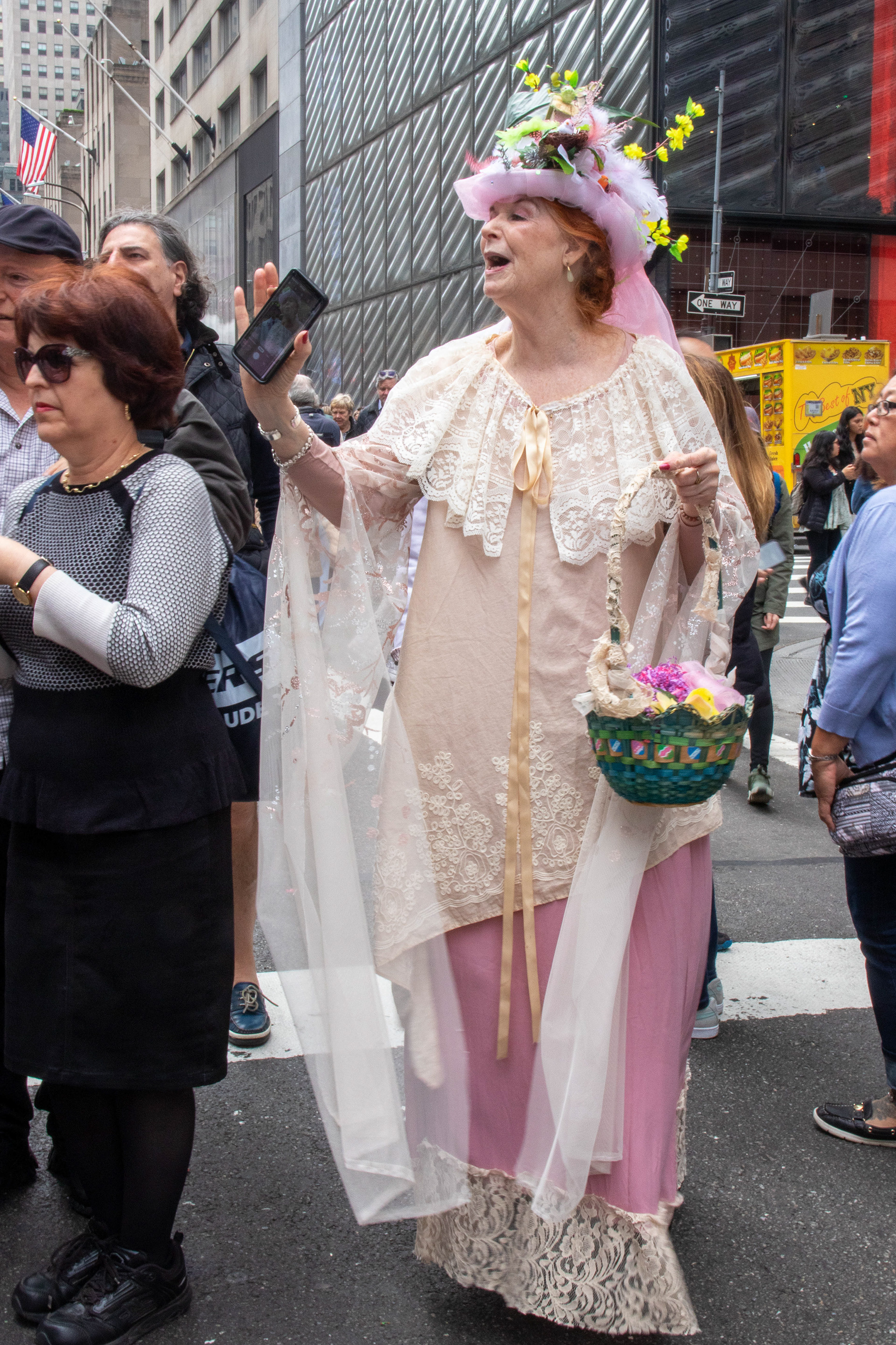 Even Flora has a phone
