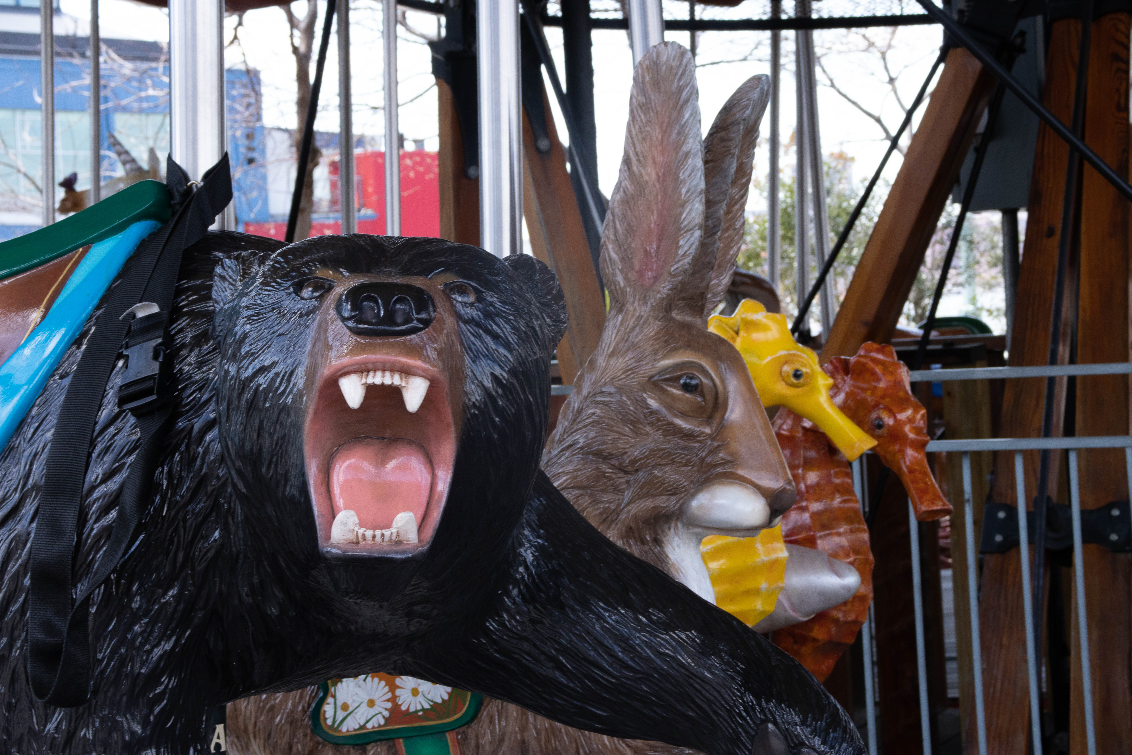 MY lunch, Pier 62 Carousel