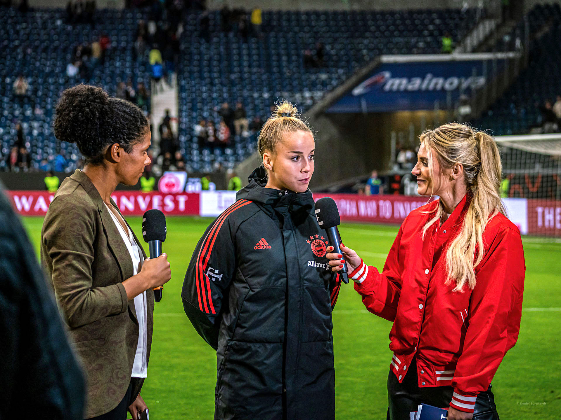 Interviewing Giulia Gwinn, FC Bayern Munich