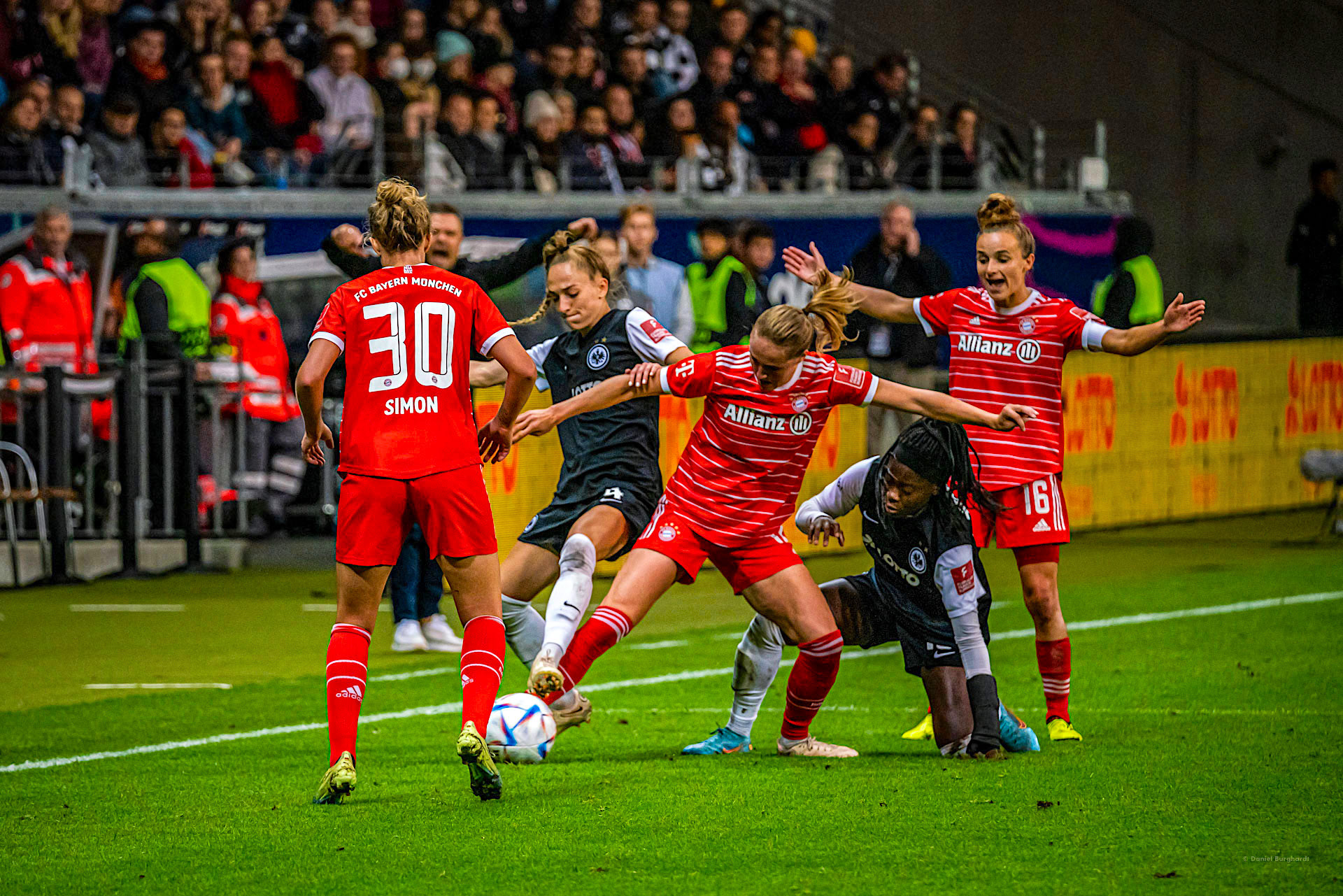 Sophia Kleinherne, Eintracht Frankfurt, vs. FC Bayern Munich