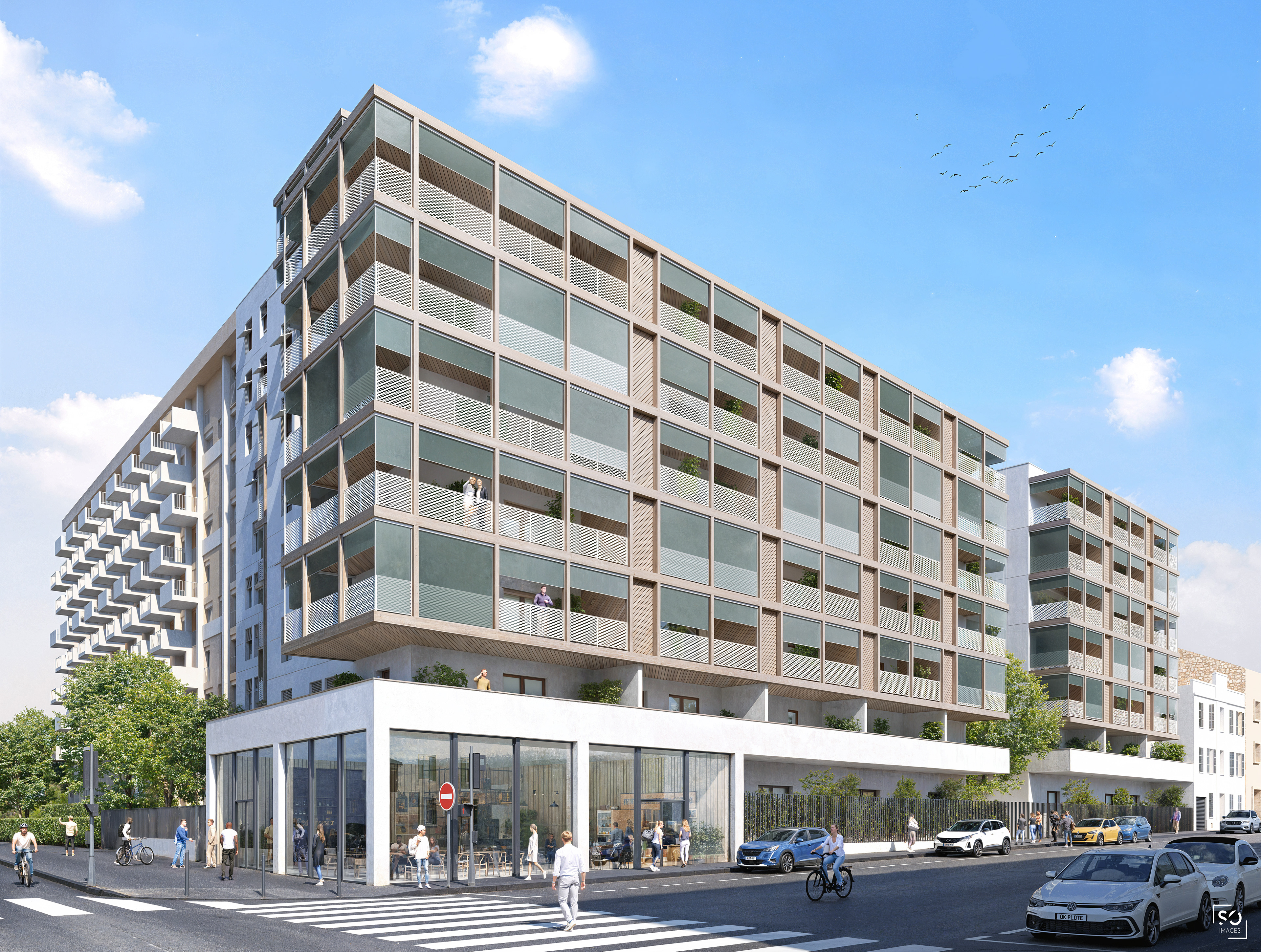 Projet Logements Jean-Martin - HLR Architecture