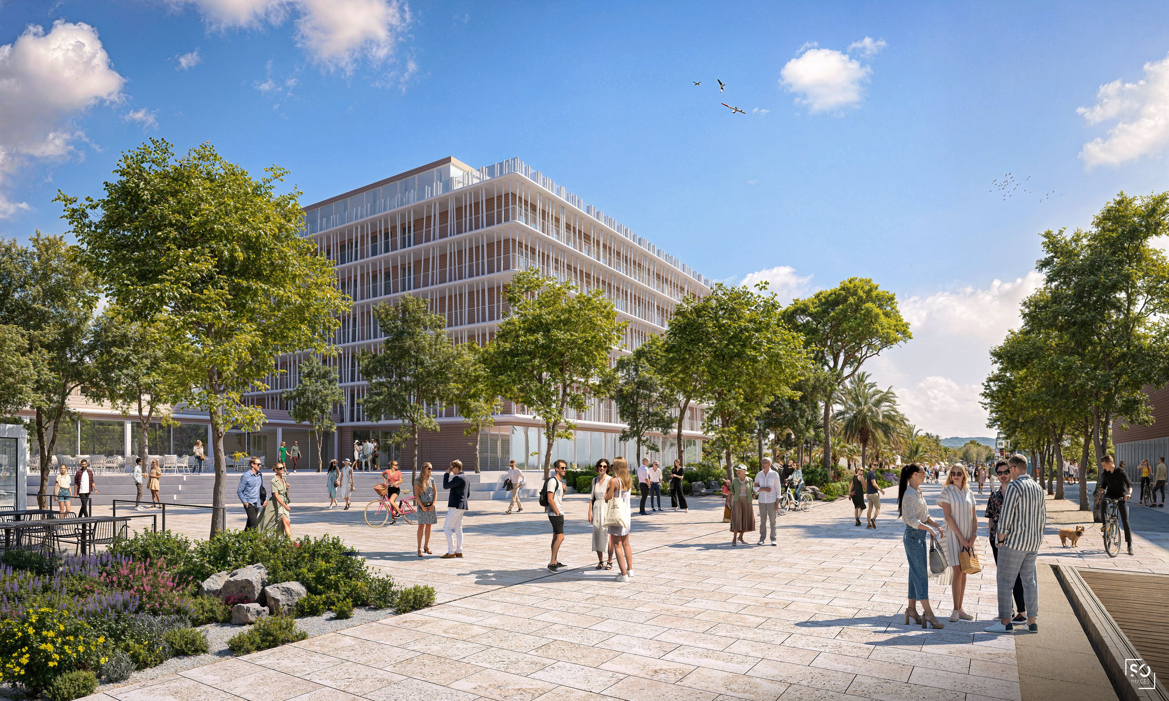 Aménagement Urbain Hyères-les-Palmiers - Rougerie+Tangram