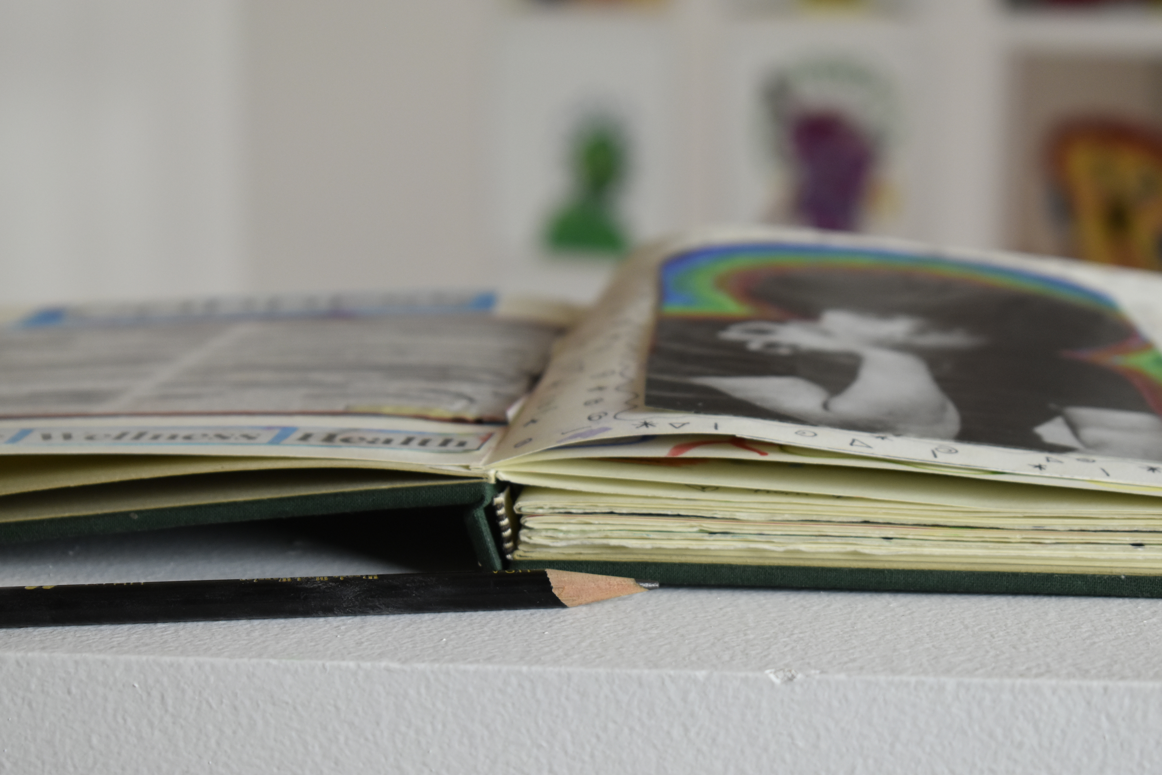 Self-constructed sketchbook, 2021