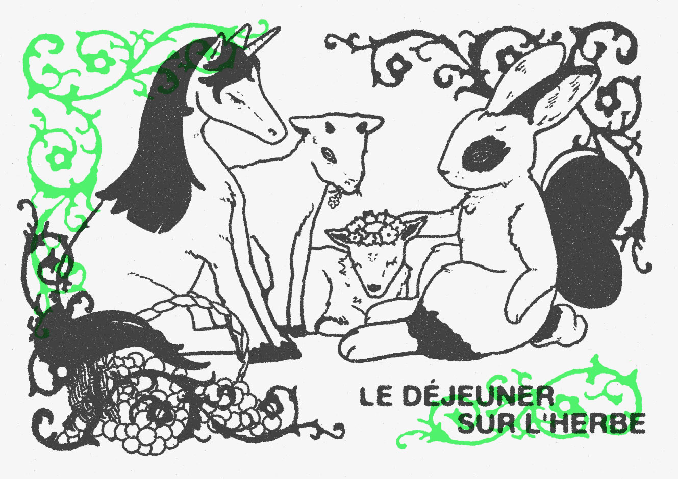 Le Déjeuner Sur L'Herbe Poster