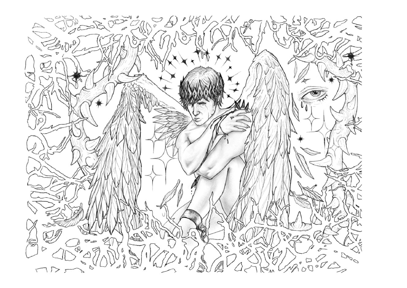 Lucifero Illustration