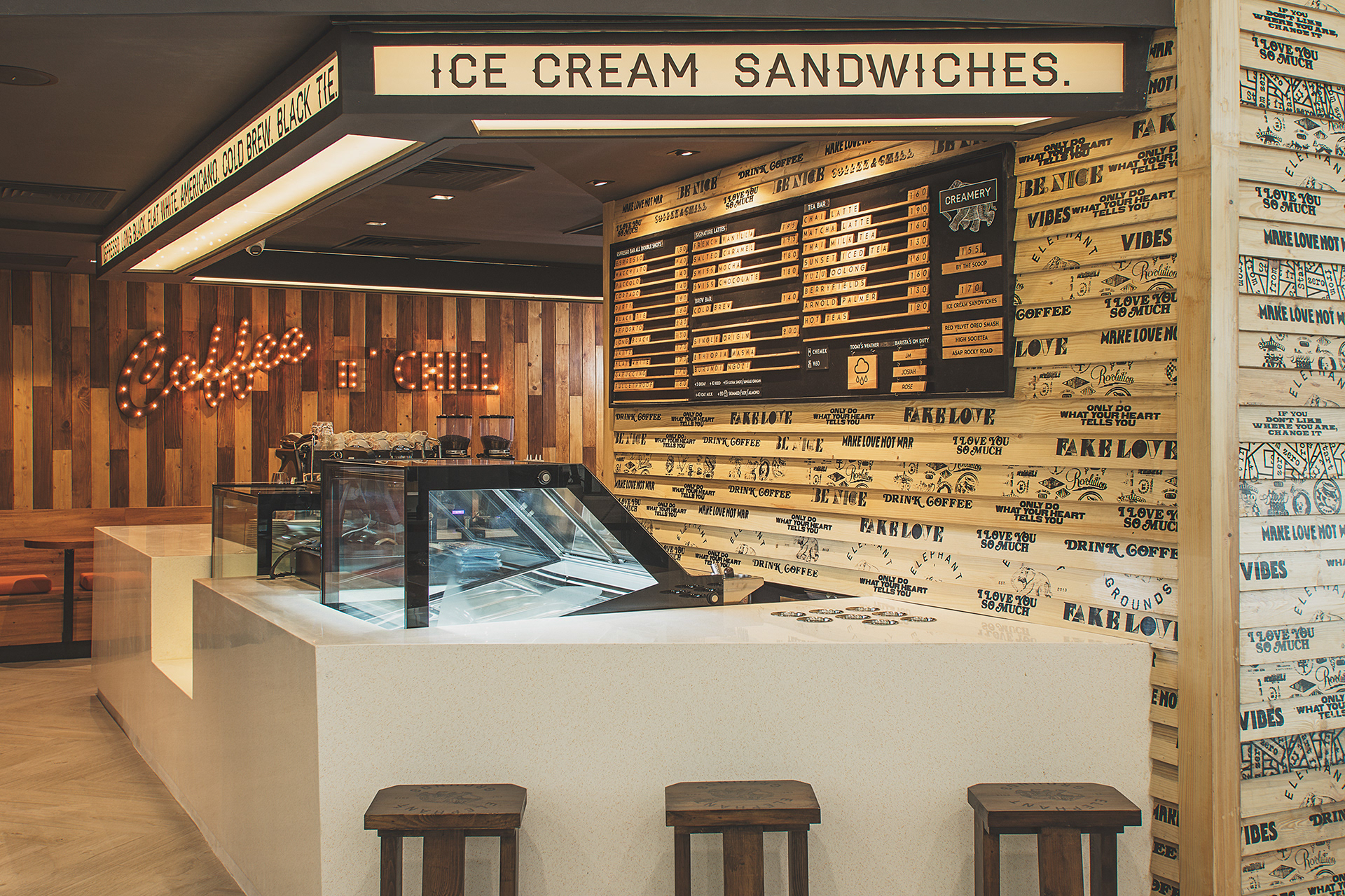 Elephant Grounds Podium