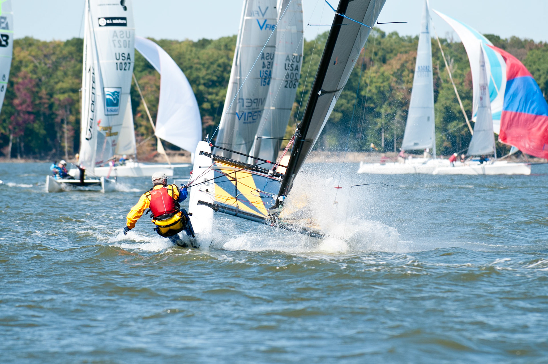 OCTOBER 17, 2010 - Galesville, MD, USA - The Pumpkin Patch Regatta, hosted by the West River Sailing Club. - IMAGE © Andy Herbick 2010 | www.andyherbickphotography.com - ALL RIGHTS RESERVED.