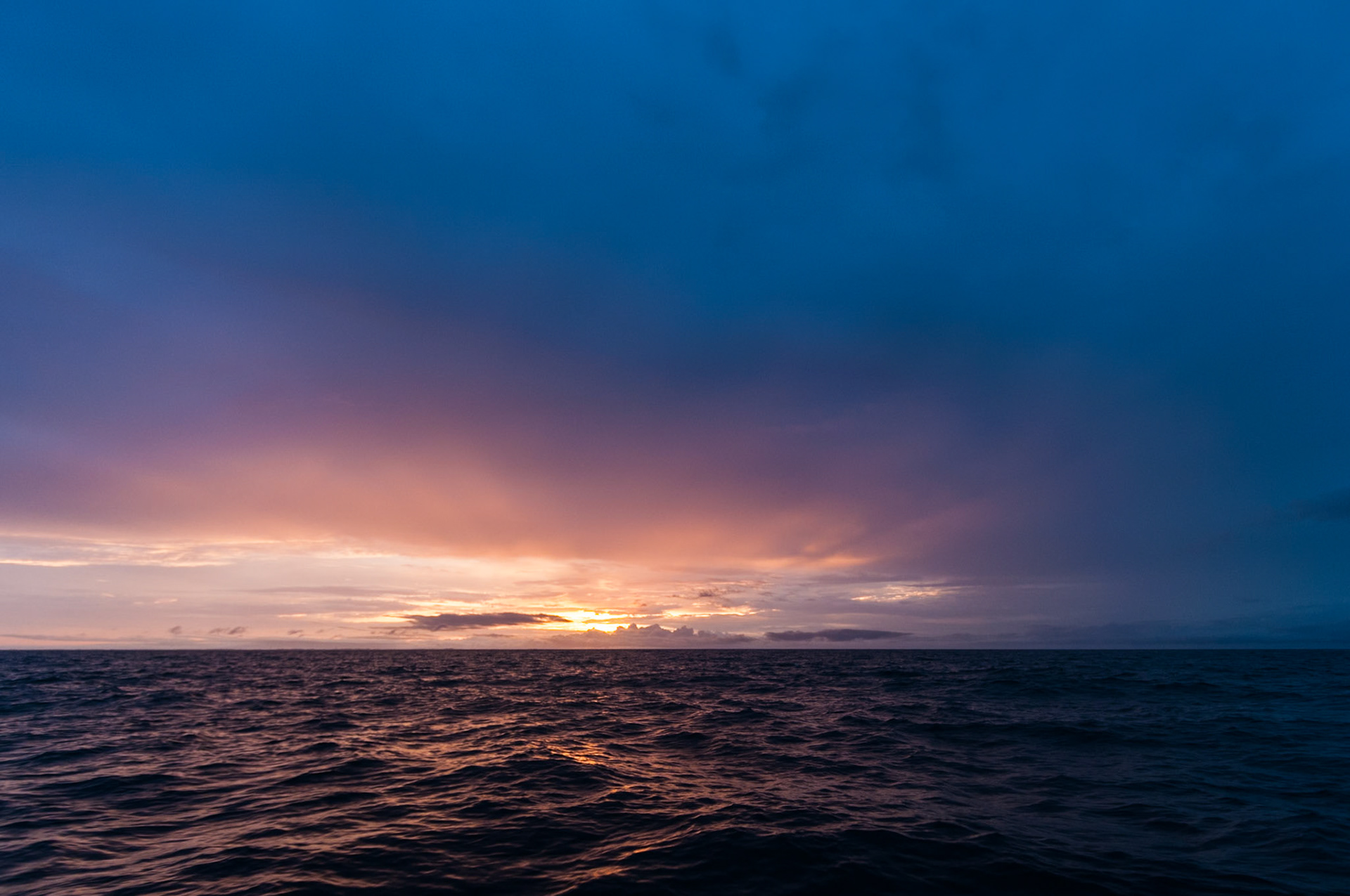 JUNE 12, 2014 - Atlantic Ocean, Off of the Outer Banks of NC, USA - Onboard images taken during the delivery of S/V Raekved from the Florida Keys to Annapolis, MD. - IMAGE © 2014 Andy Herbick | www.andyherbickphotography.com - ALL RIGHTS RESERVED.