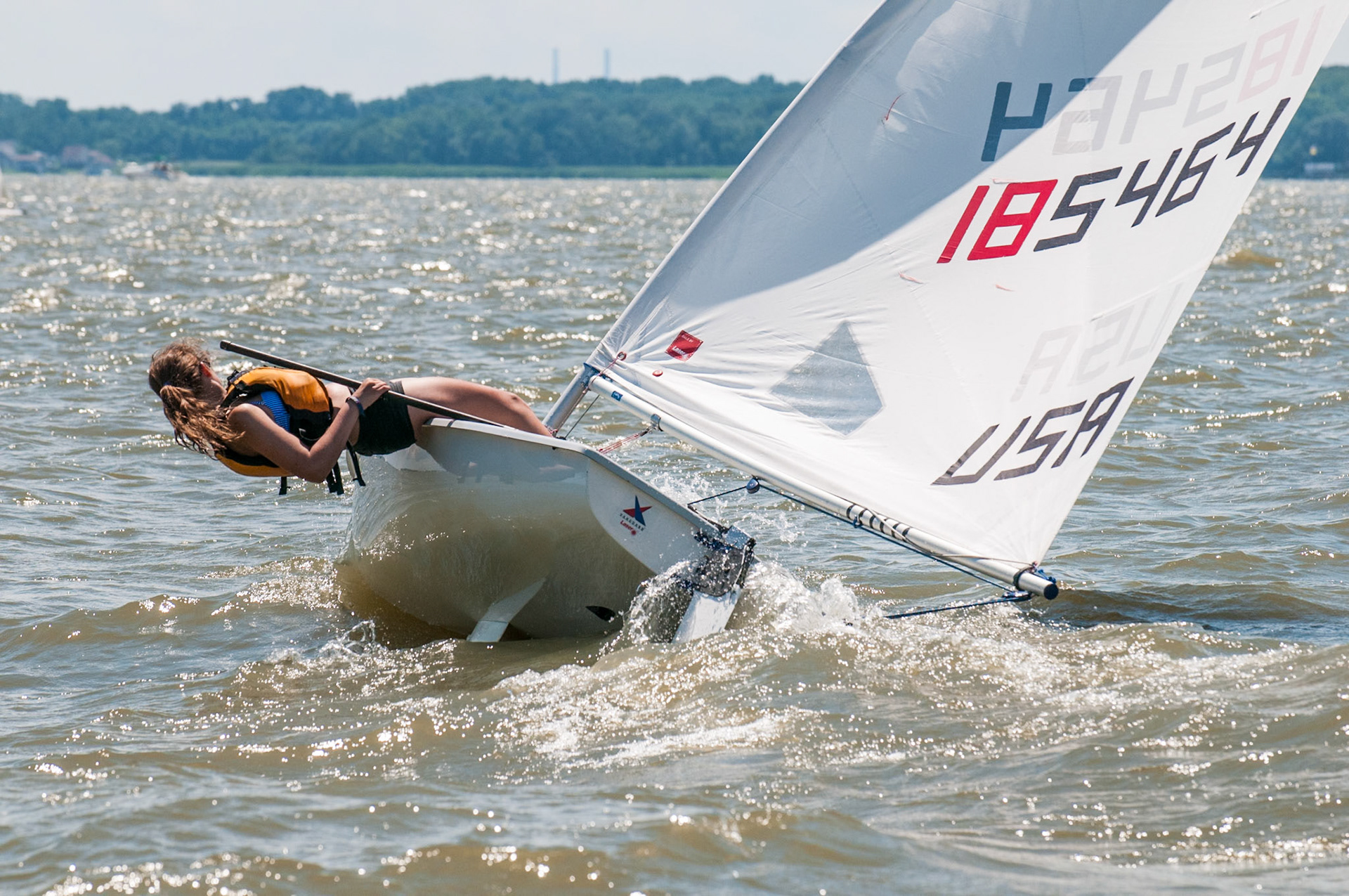 JUNE 29, 2013 - Baltimore, MD, USA - The 2013 Junior Olympics Festival - Chesapeake Bay Open at Baltimore County Sailing Center. - IMAGE © 2013 Andy Herbick | www.andyherbickphotography.com - ALL RIGHTS RESERVED.