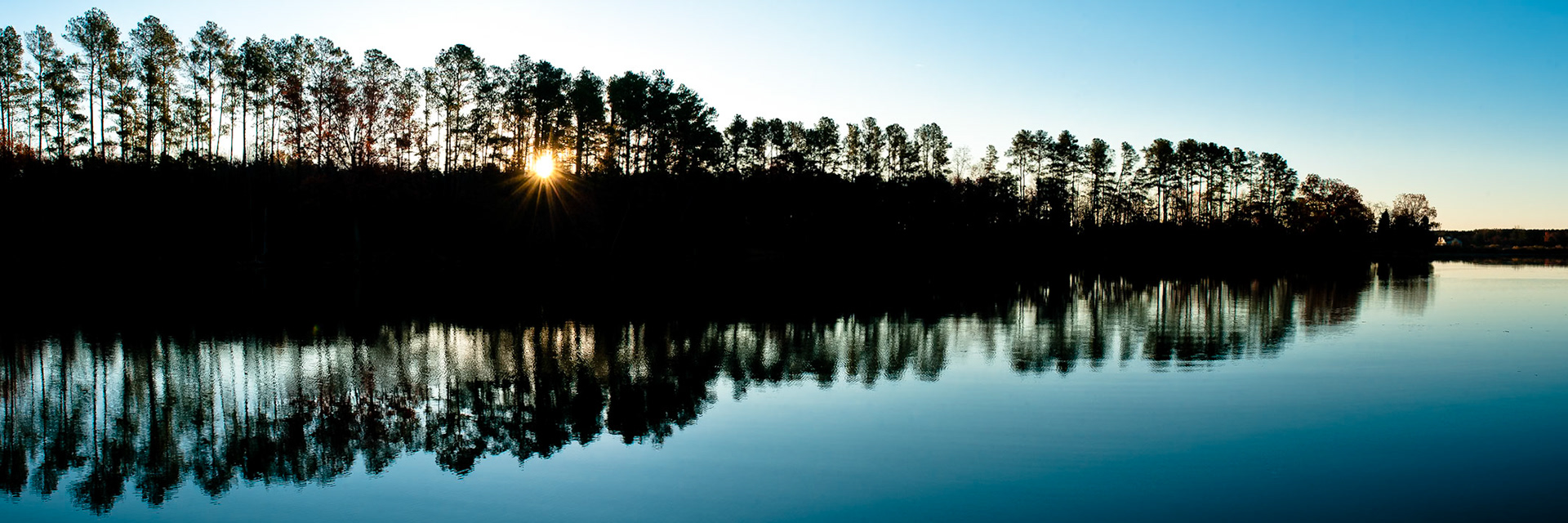 NOVEMBER 26, 2010 - , MD, USA - A panoramic view of Josh Point and Carthagena Creek at sunrise as seen from the deck of S/V Raekved. - IMAGE © Andy Herbick 2010 | www.andyherbickphotography.com - ALL RIGHTS RESERVED.