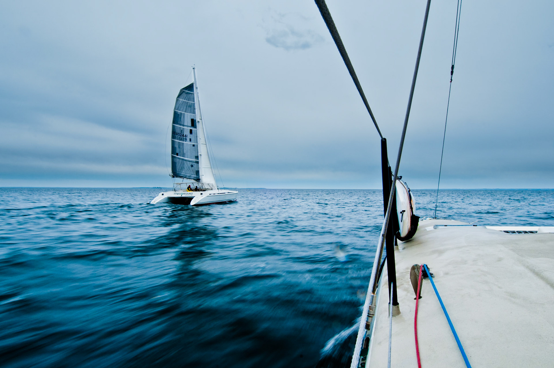 NOVEMBER 26, 2010 - , MD, USA - Delivering Raekved and Fitness Resource from the West River to St. Mary's Yachting Center. - IMAGE © Andy Herbick 2010 | www.andyherbickphotography.com - ALL RIGHTS RESERVED.