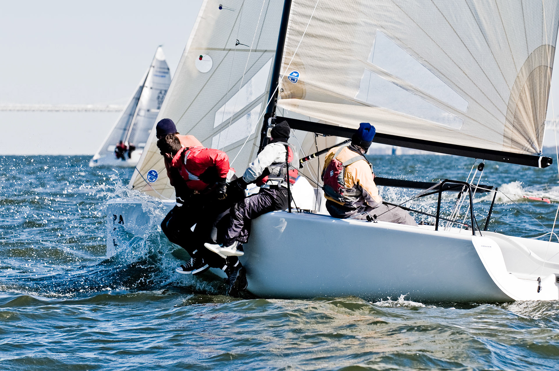 OCTOBER 29, 2008 - ANNAPOLIS, MD, USA - Day 2 of the 2008 Melges 24 North American Championships on the Chesapeake Bay. - IMAGE © ANDY HERBICK 2008 | www.andyherbickphotography.com - ALL RIGHTS RESERVED.