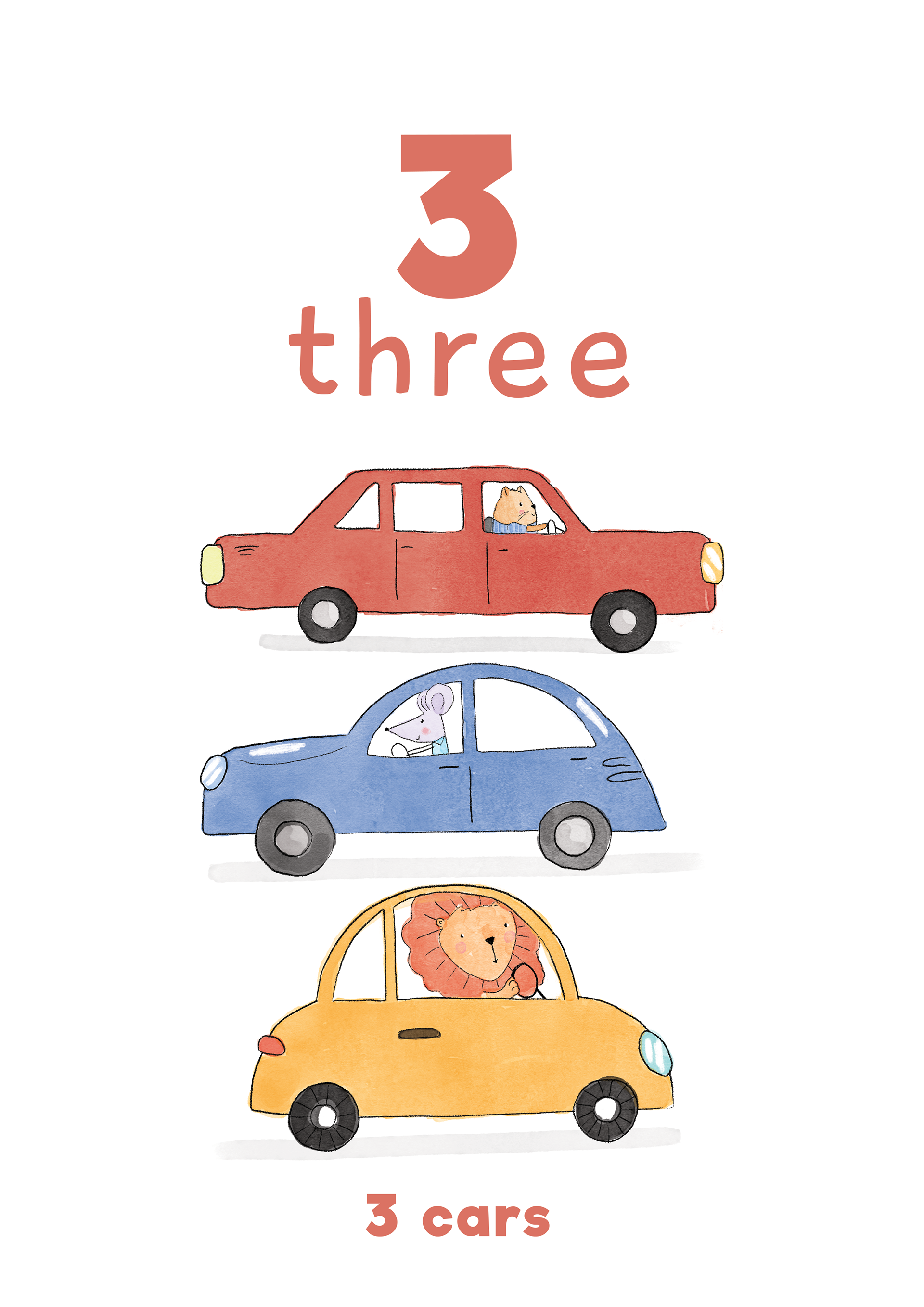 İllustrations from "Alphabet&Numbers"