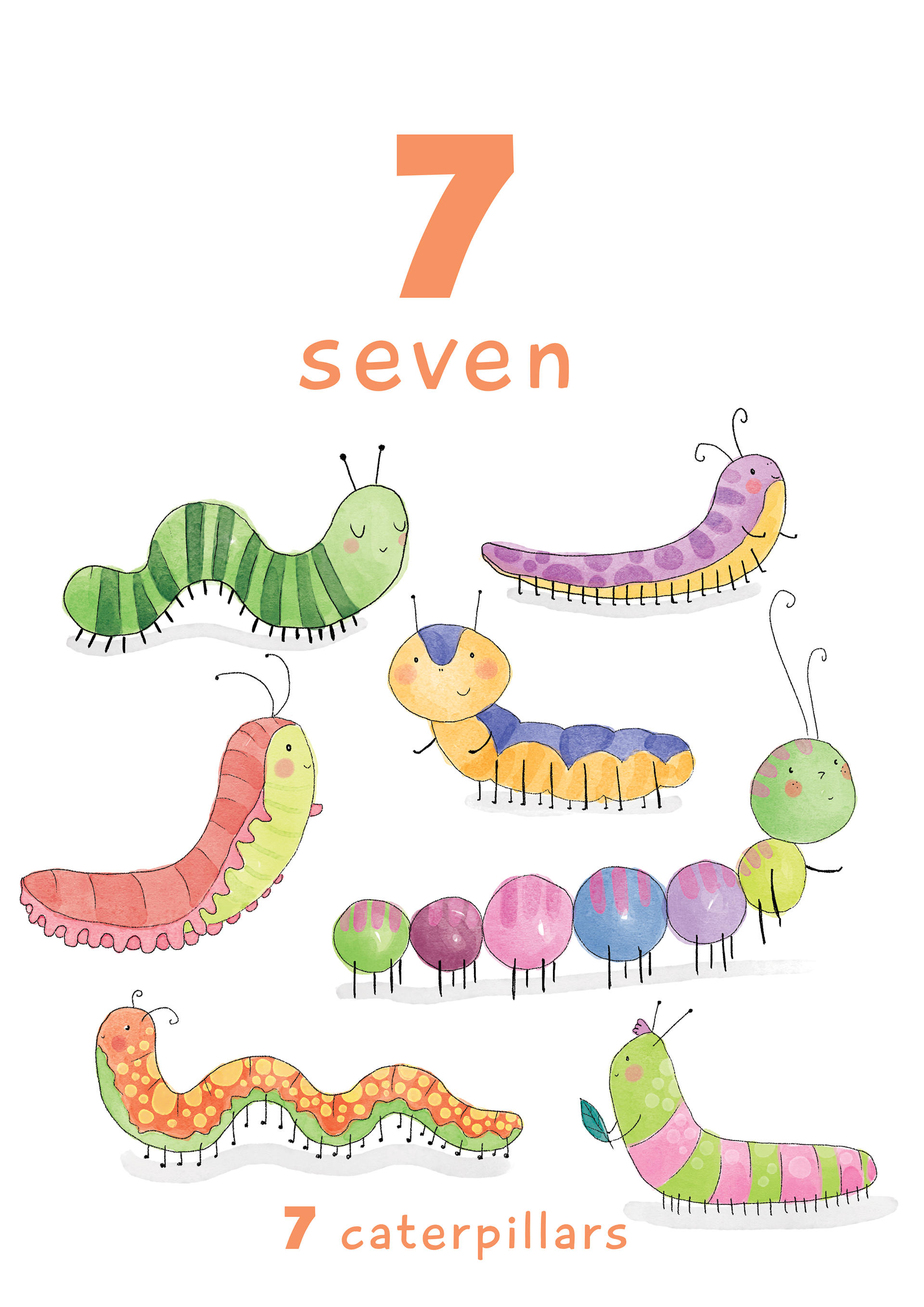 İllustrations from "Alphabet&Numbers"