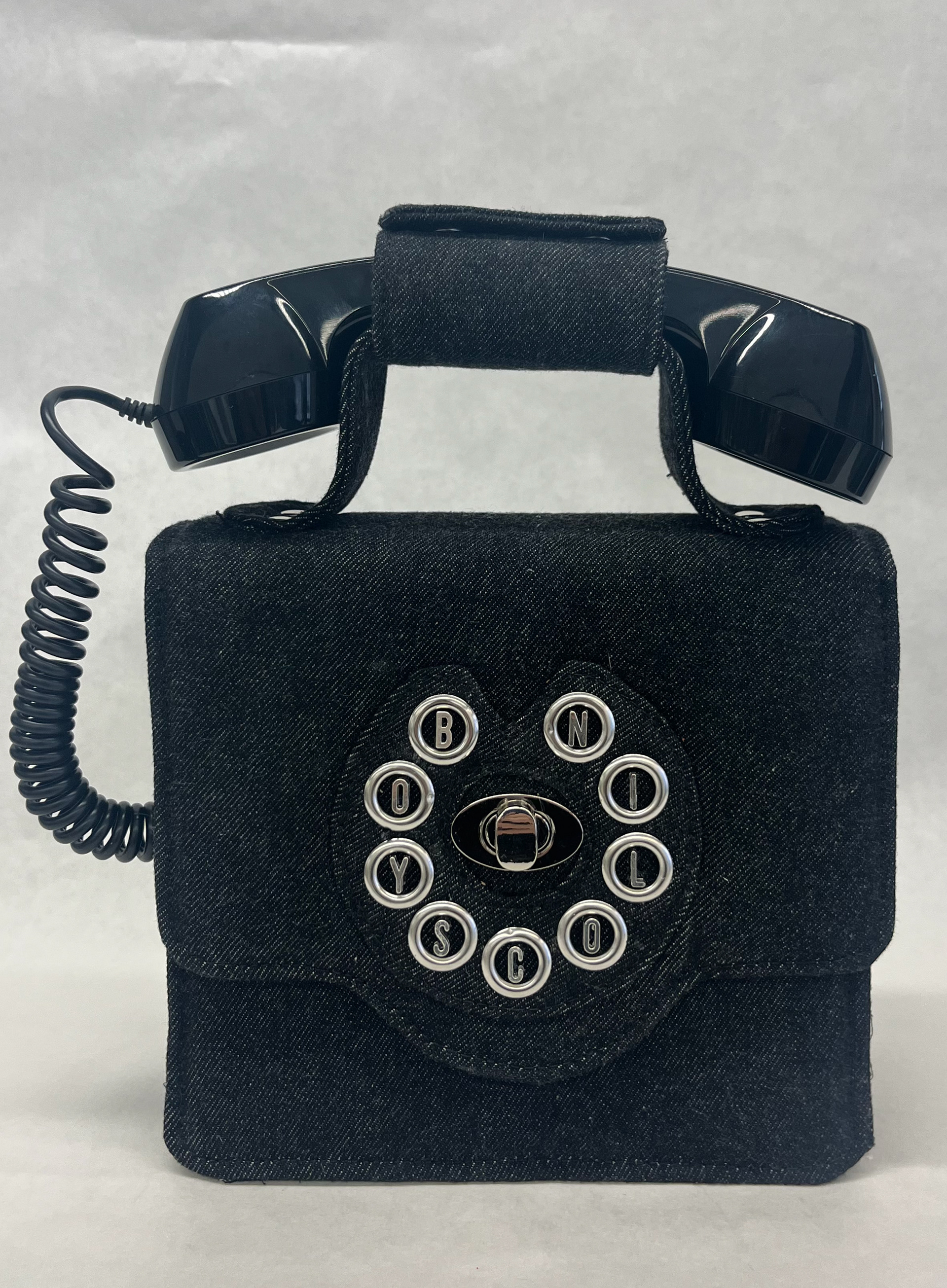 "BOYS COLIN" Rotary Envelope Bag made with recycled denim