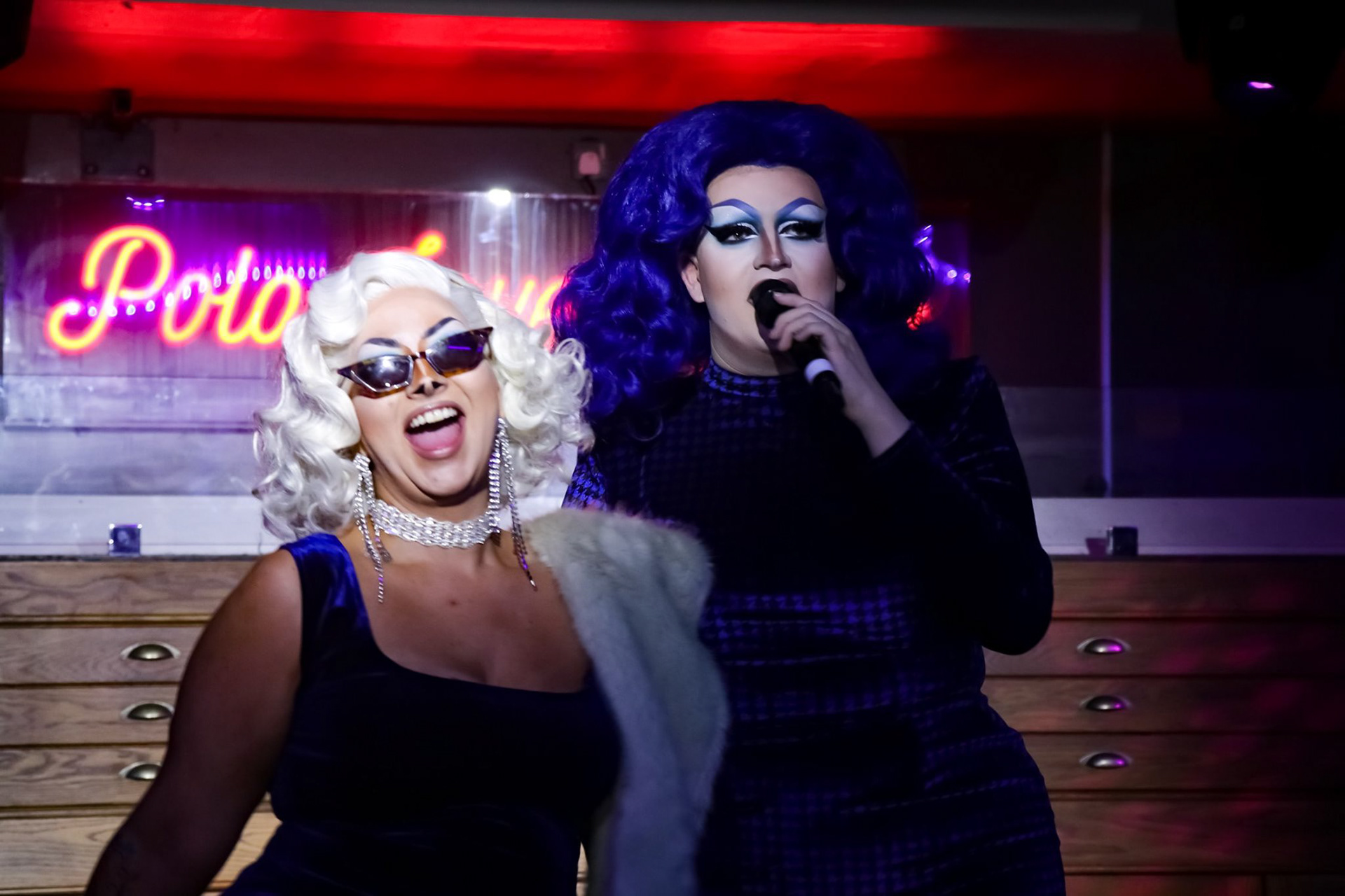 Drag Aid at The Polo Lounge, Glasgow, Scotland, 2020