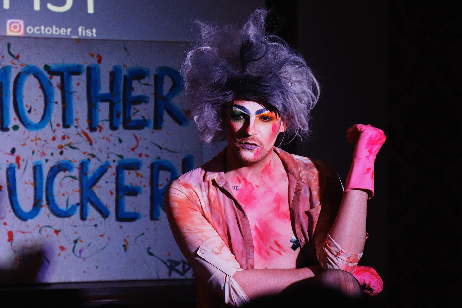 Mothertucker - 2018. The Polo Lounge, Glasgow, Scotland.