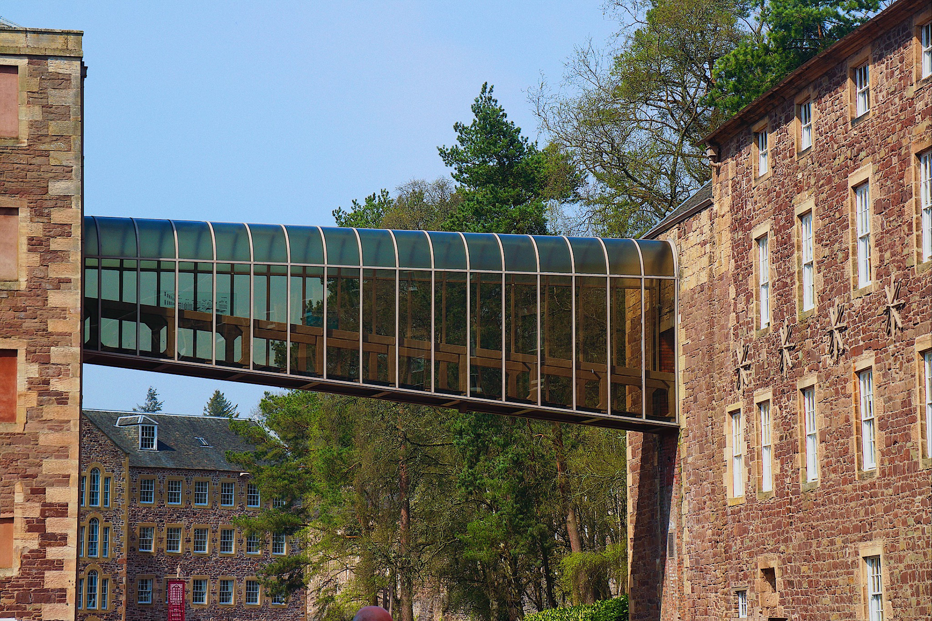 New Lanark World Heritage Site - Lanark, Scotland