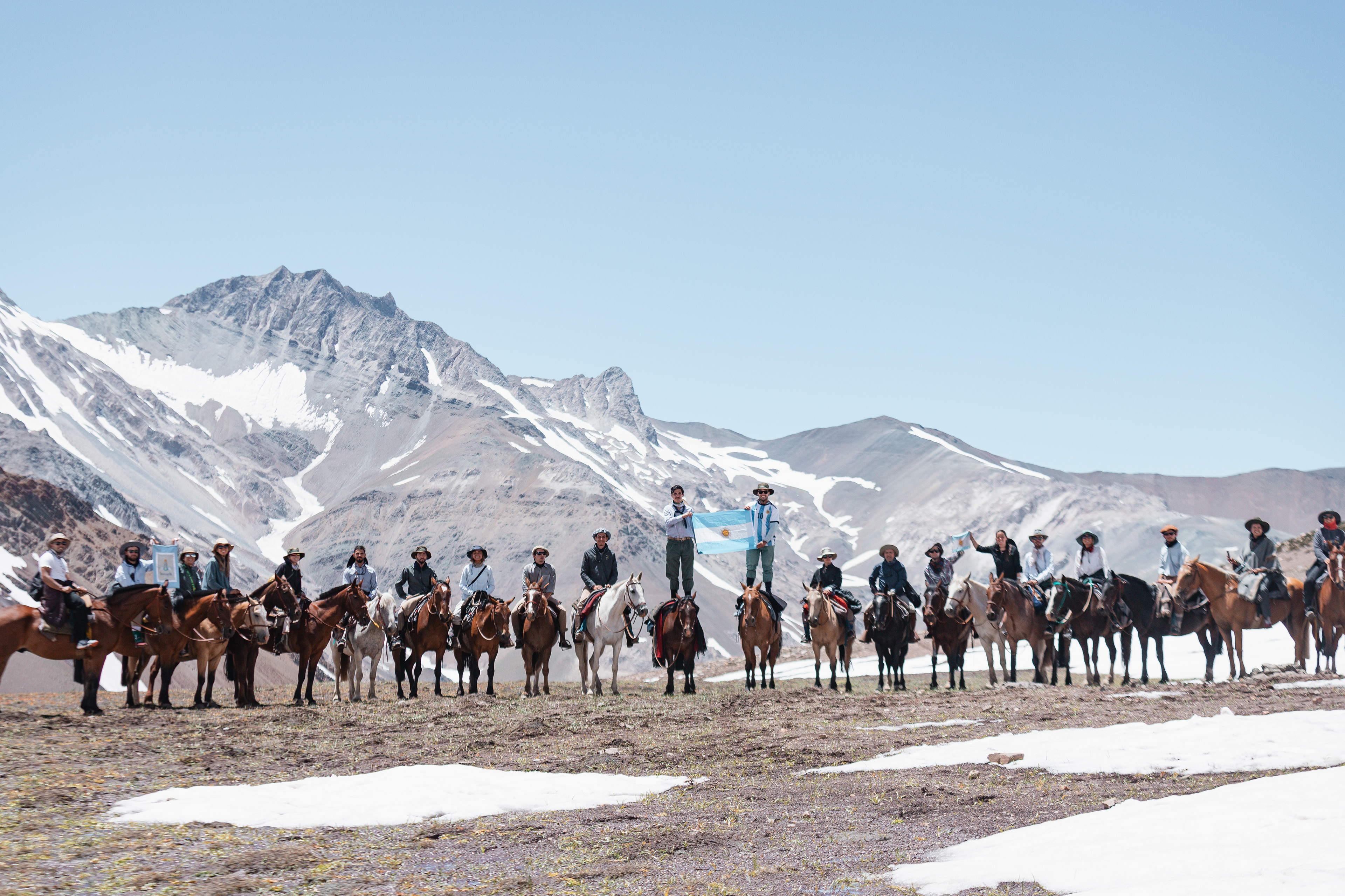 La patria se hizo a caballo