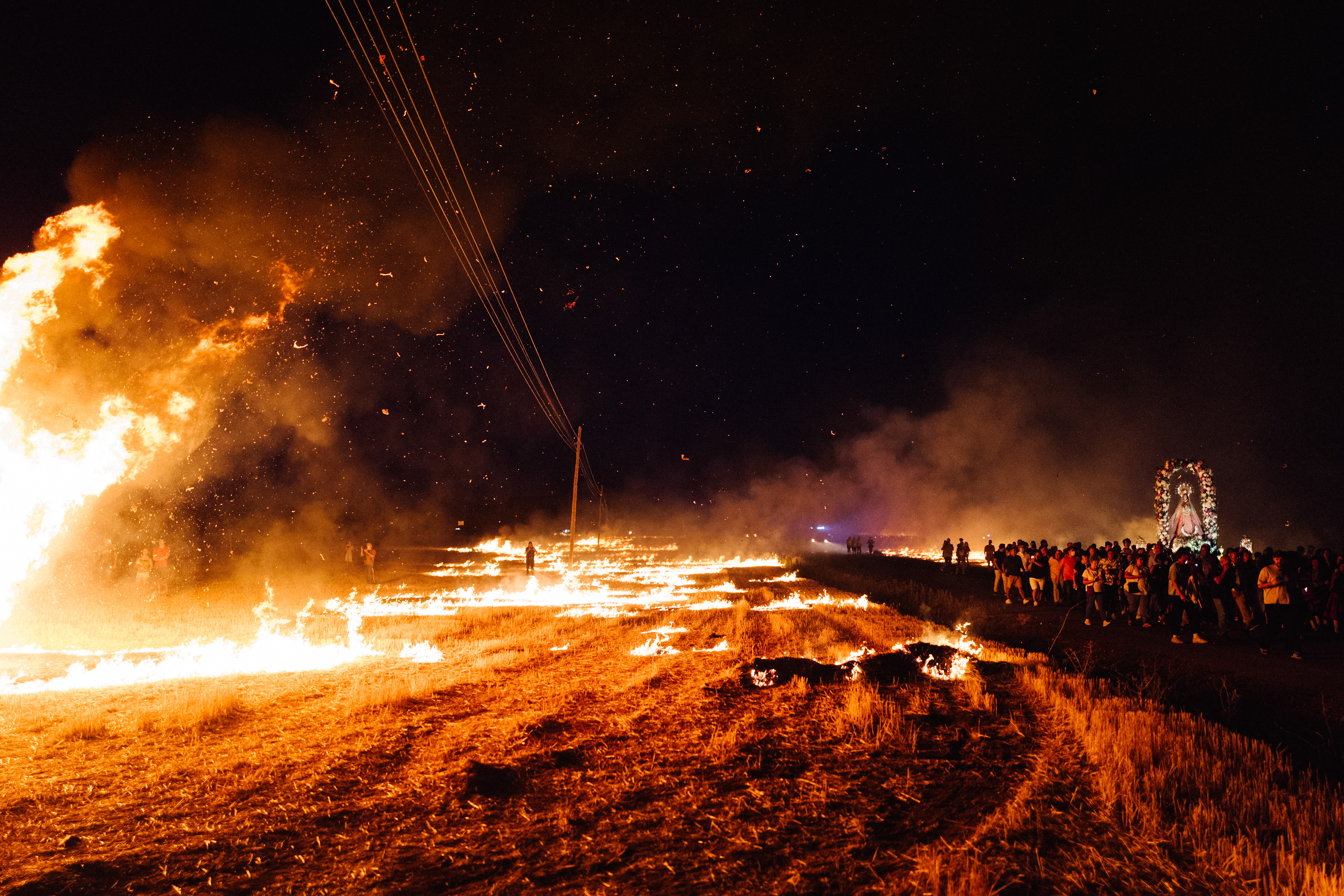 Procesion del Fuego, Humanes, 2026