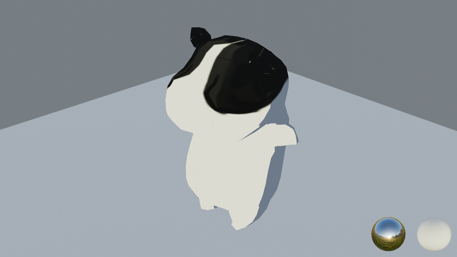 Blender使用 - うしモデリング