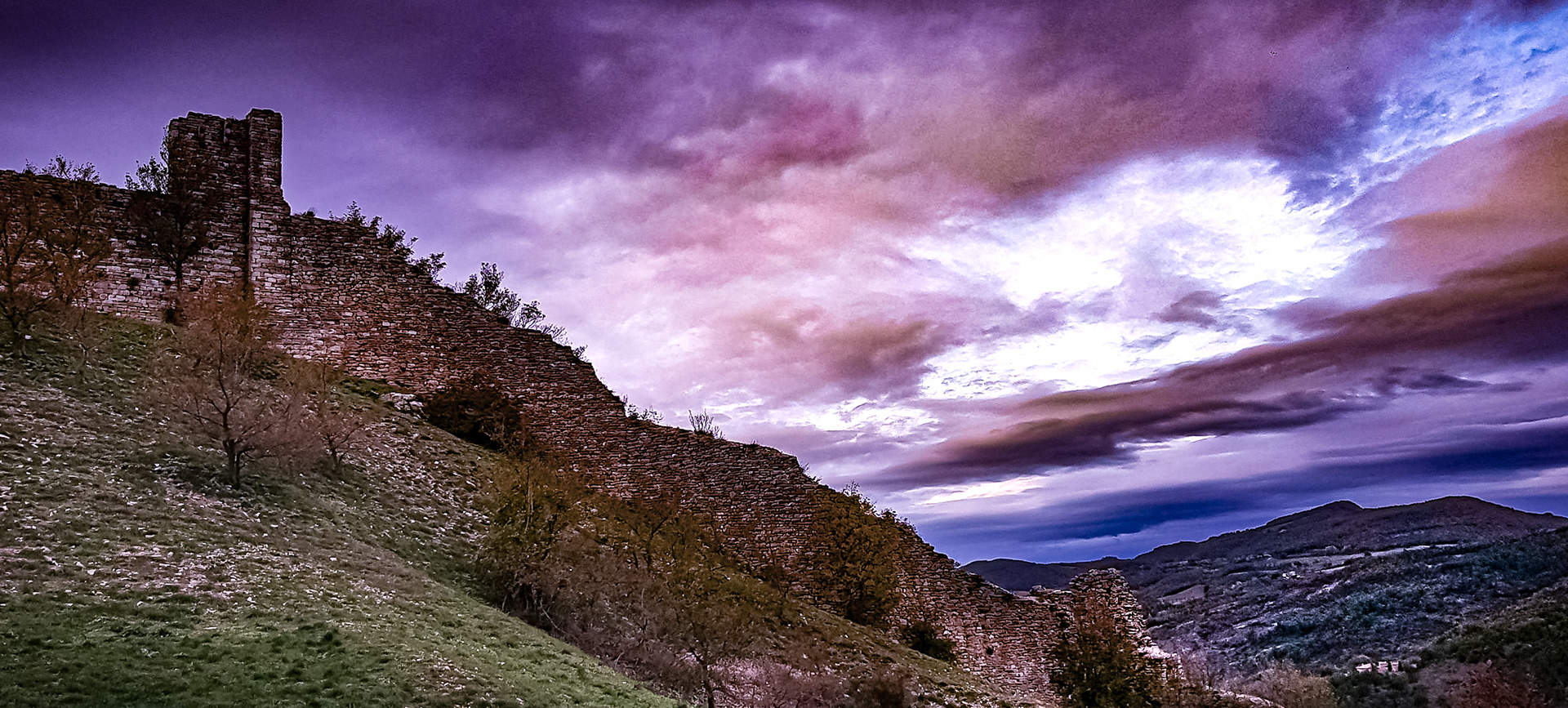 Rocca Maggiore y monte Subasio - Asisi