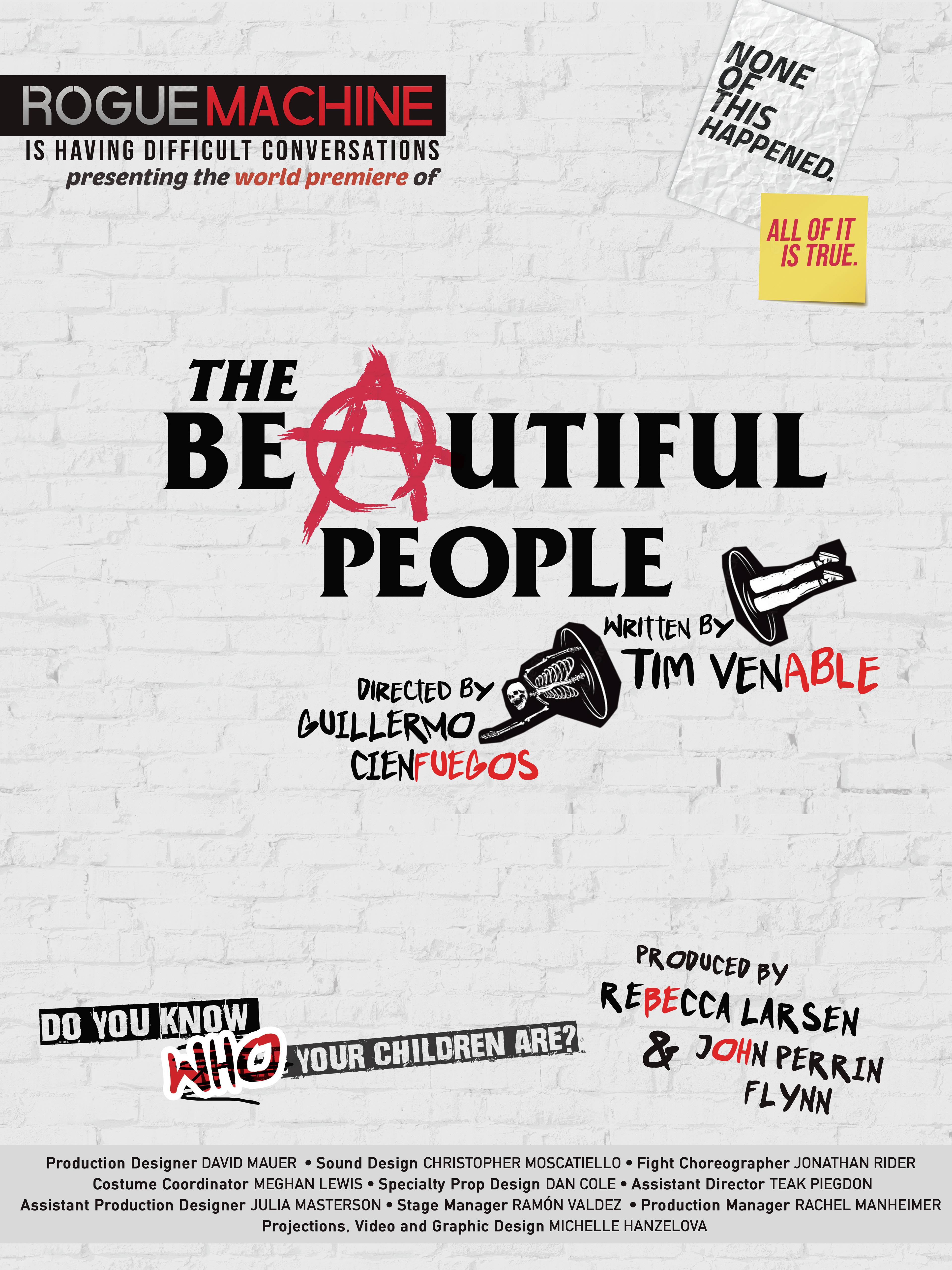 THE BEAUTIFUL PEOPLE | Rogue Machine Theatre 2022