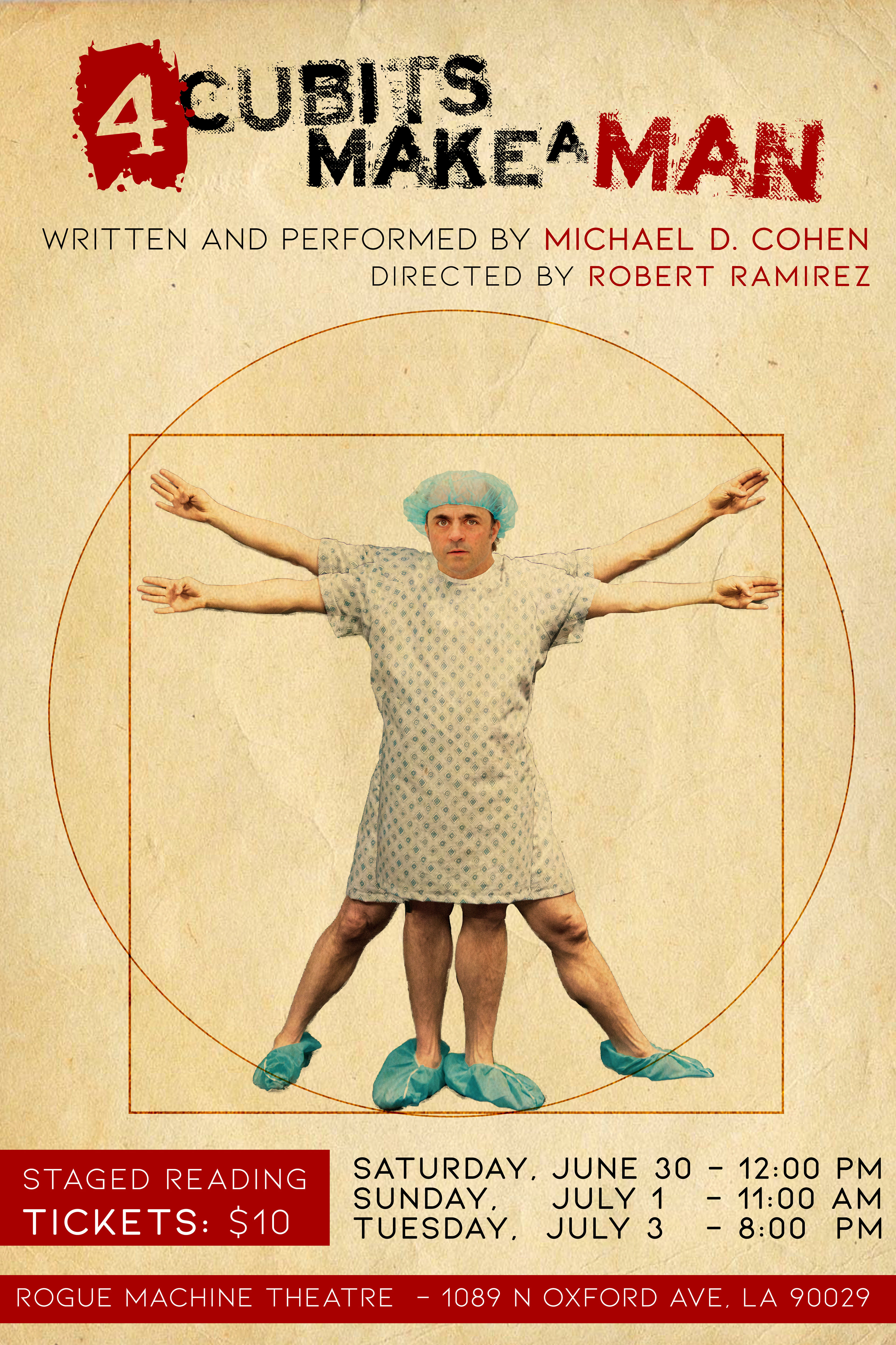 4 CUBITS MAKE A MAN | Fringe 2018