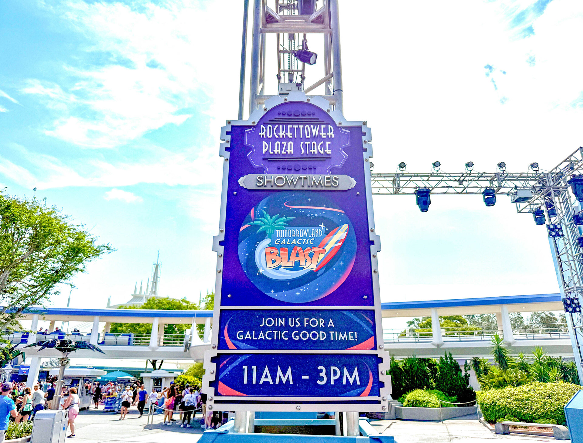 Galactic Blast at Tomorrowland