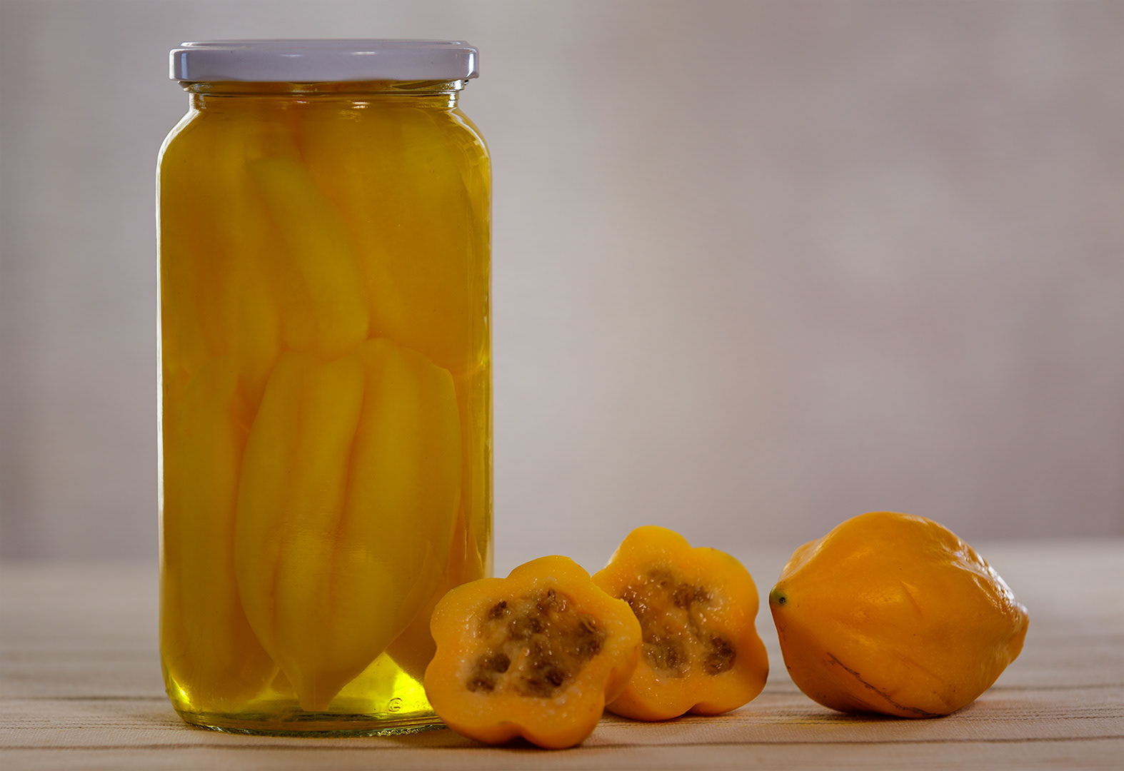 Papayas en conserva - Caja de 12 unidades.