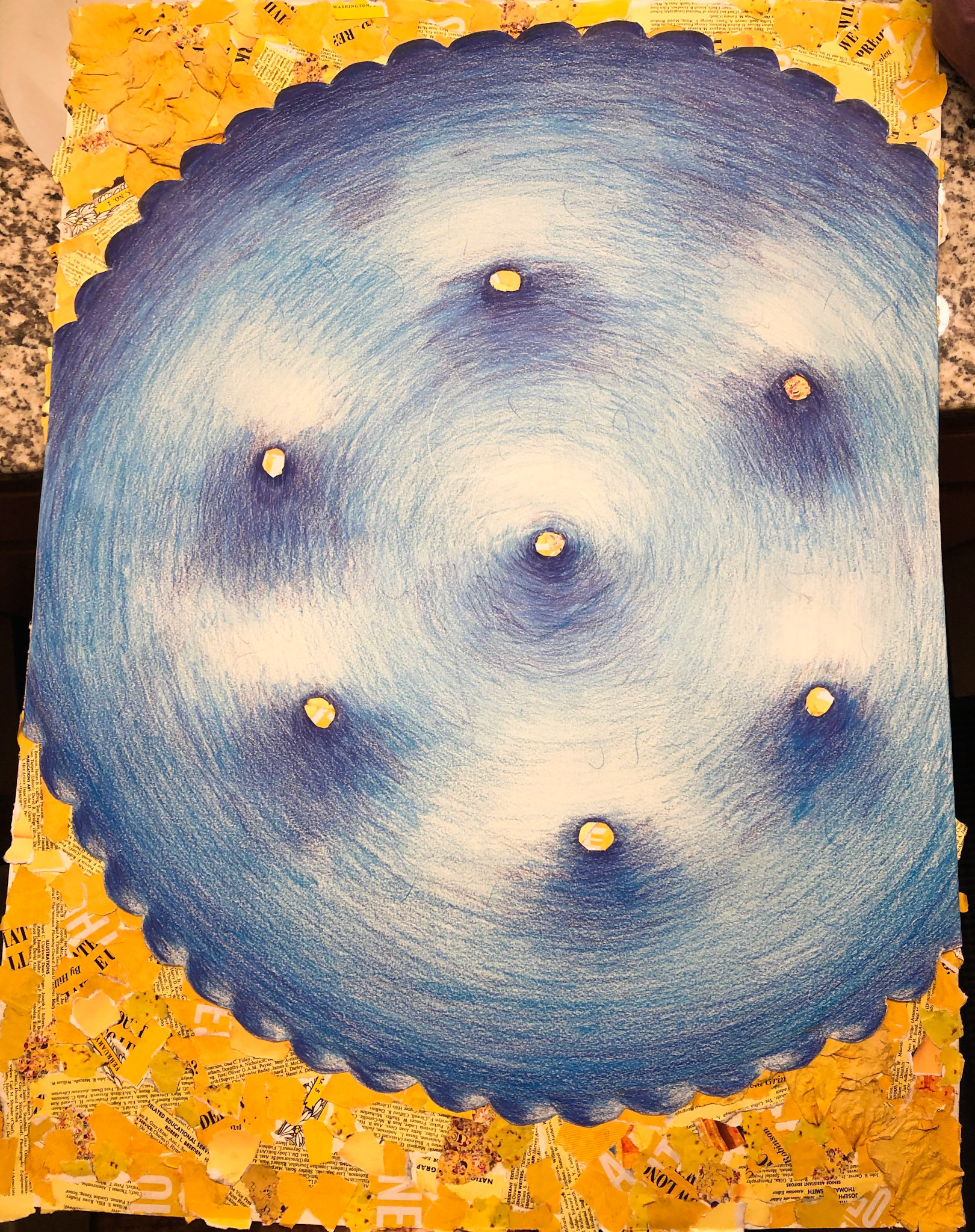 Cracker (Magazine/Colored Pencil)